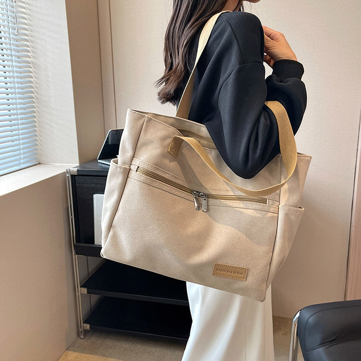 TerraCarry™ – Canvas Utility Tote Bag - enhanced image 7