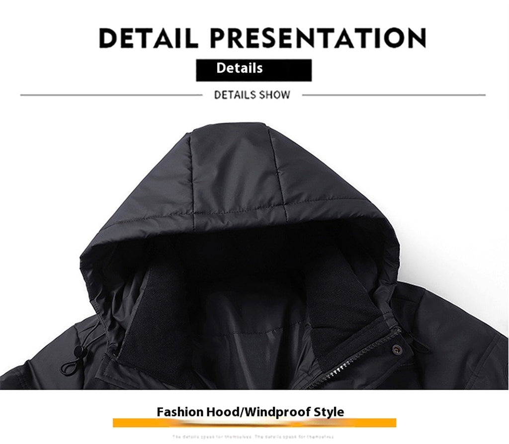 Thickened Warm Down Jacket Male mEN - enhanced image 7