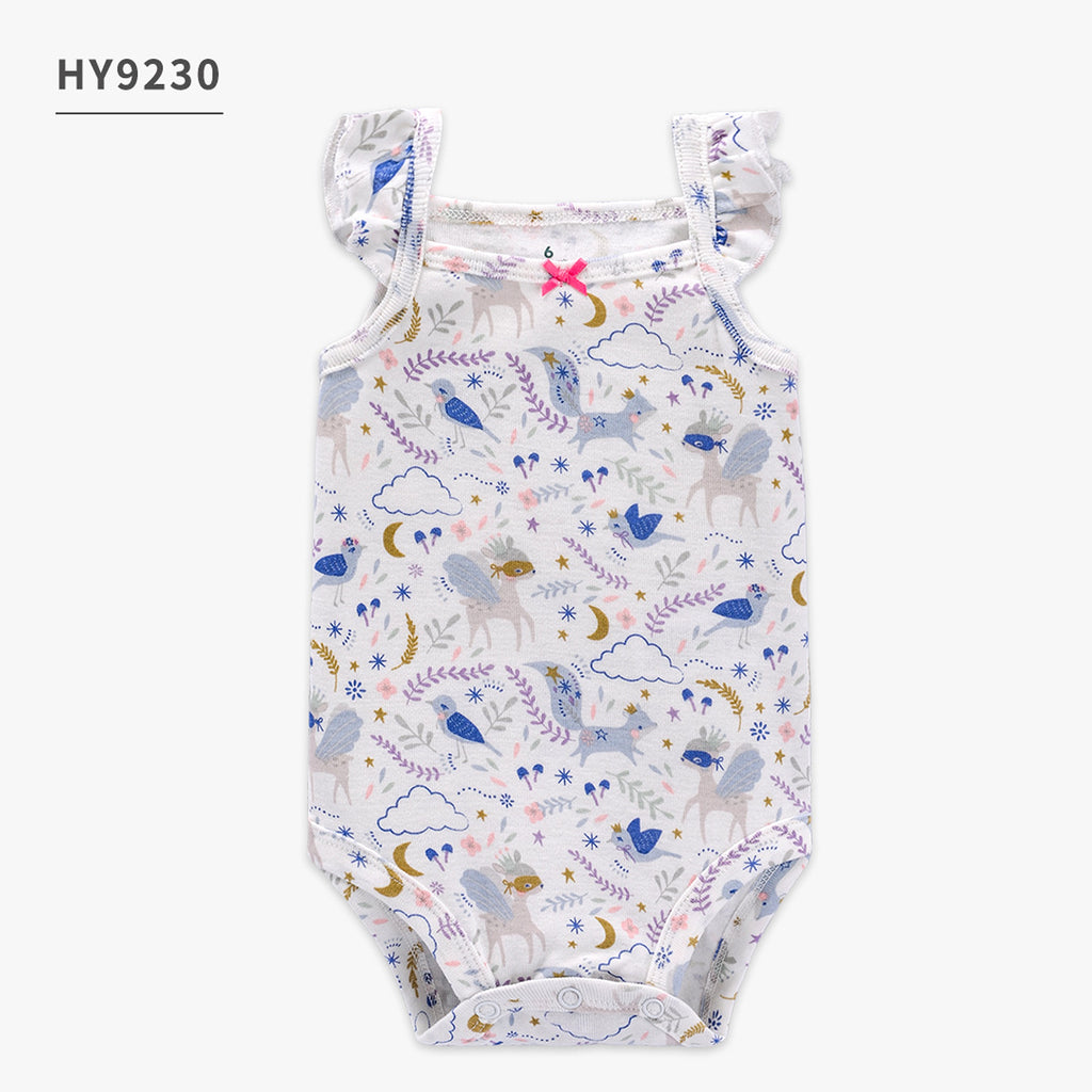TinyJoy™ – Summer Cotton Romper Set for Baby Girls - enhanced image 7
