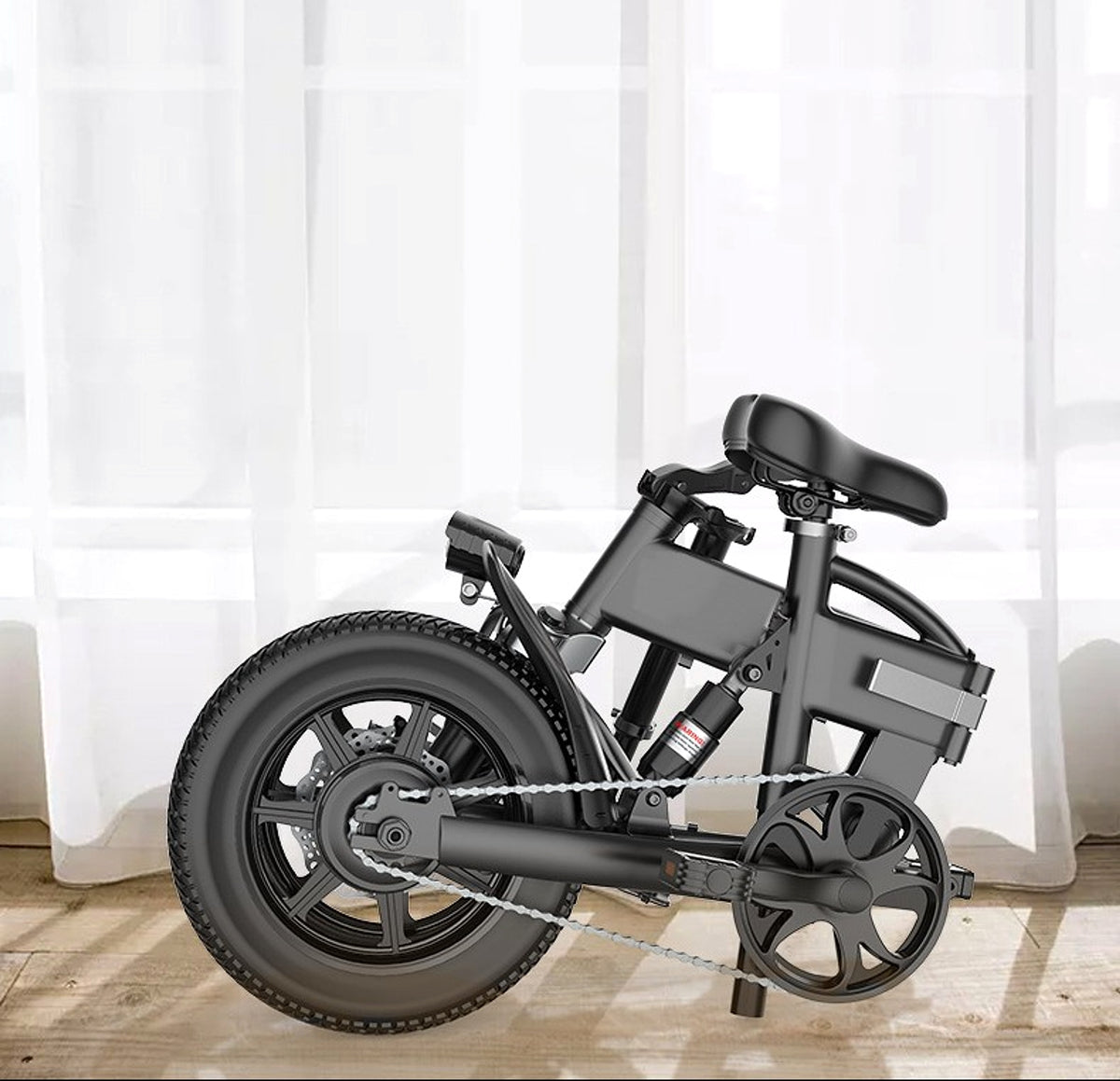 VoltStrider™ Compact 14 – Folding Urban E-Bike (36V, 250W, 20–30km Range) - enhanced image 7