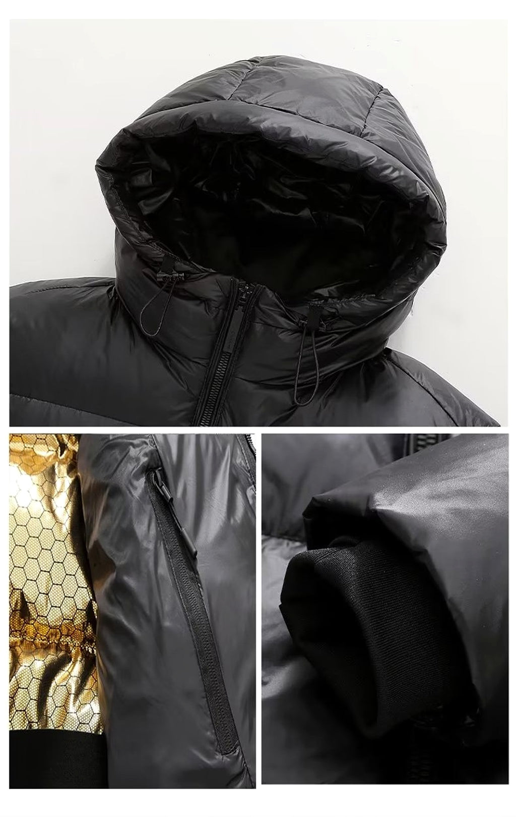 Warm Cold-resistant Couple's Cold-proof Jacket Men - enhanced image 7