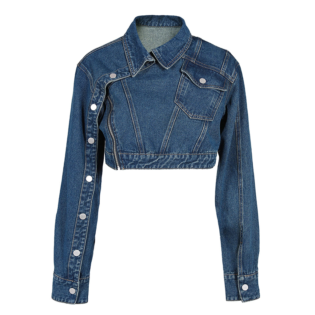 Women's Fashionable Loose Ultra-short Top Jacket - enhanced image 7
