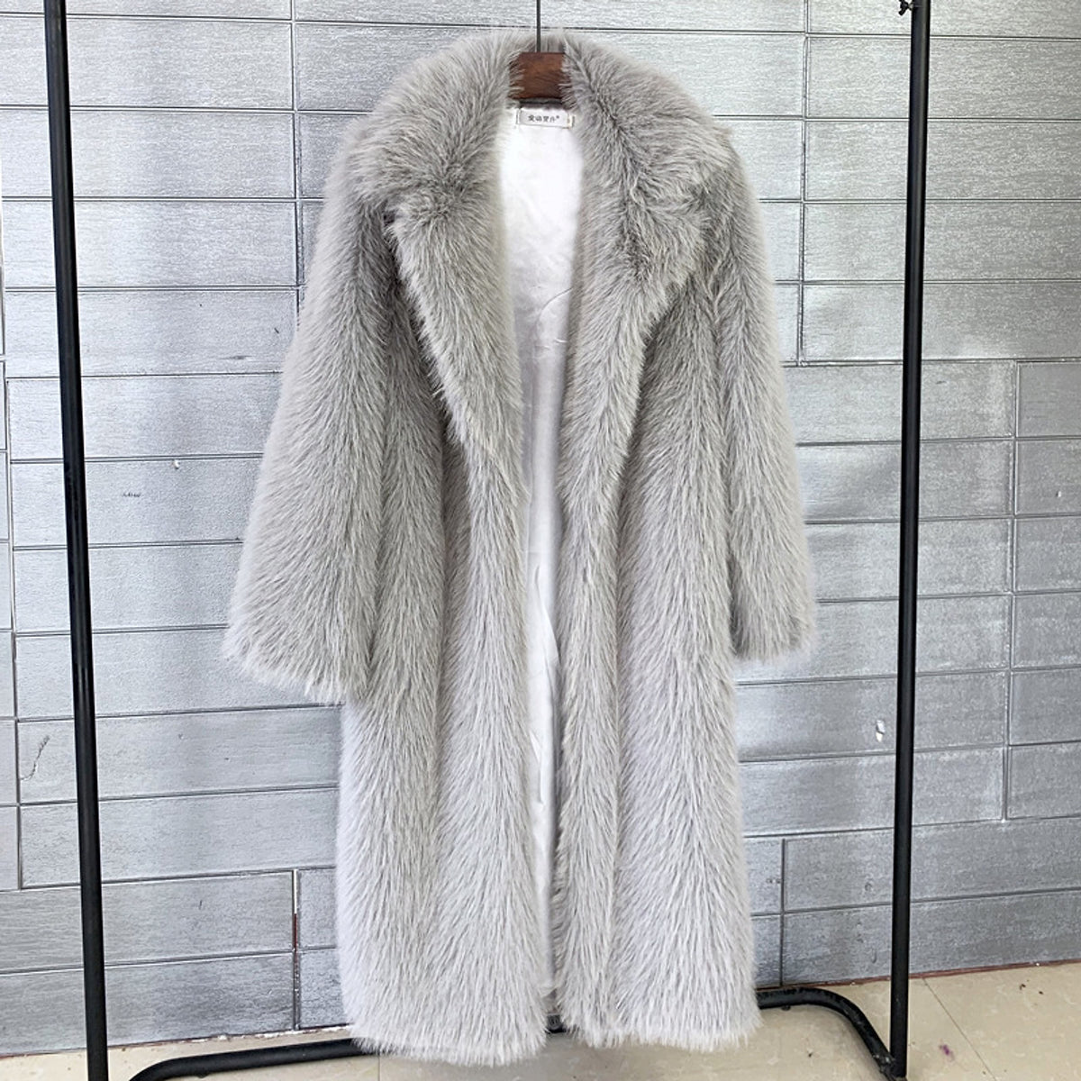 A Women's Suit Collar Jacket Fur - enhanced image 7