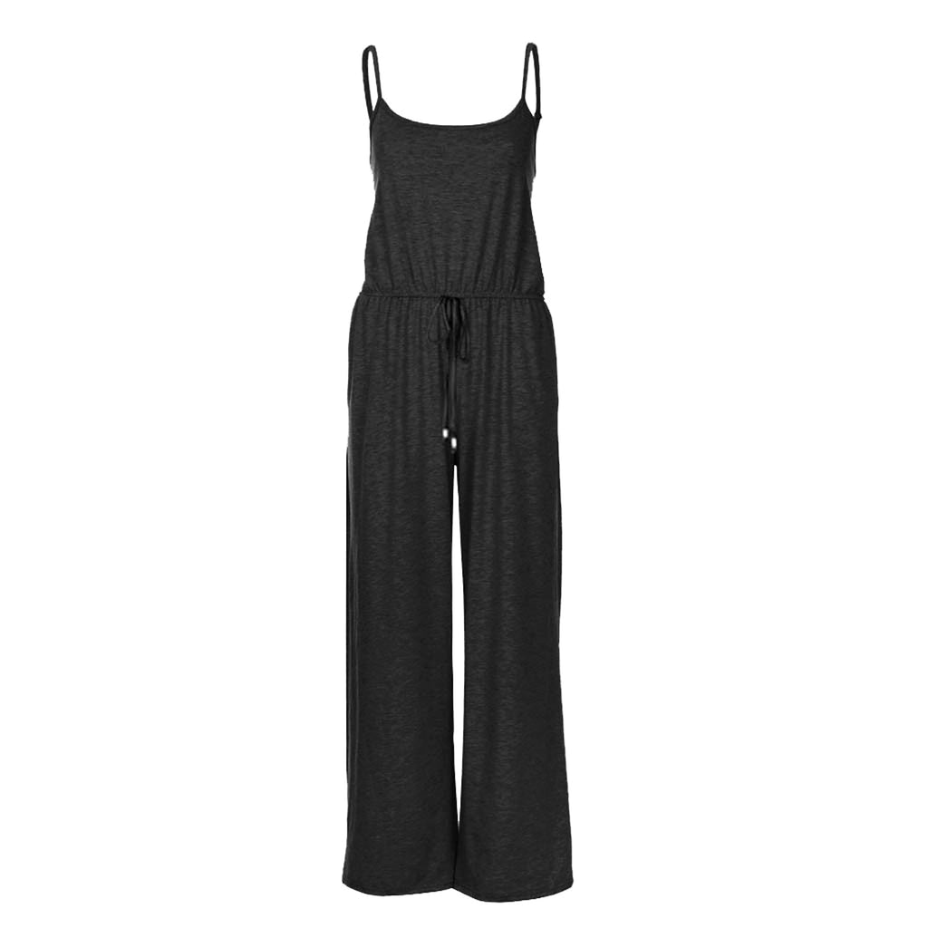Women's suspenders jumpsuit - enhanced image 7