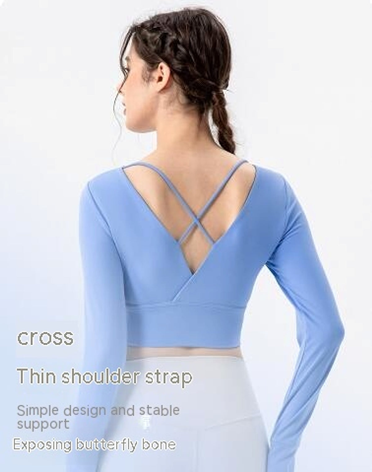 Yoga Leggings Clothes Women With Chest Pad - enhanced image 7