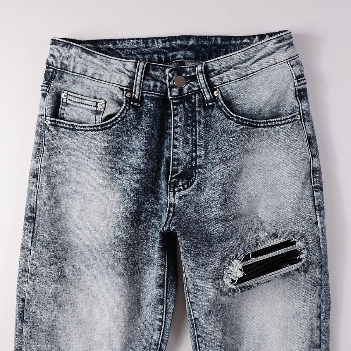 American Retro Jeans Trendy Men - enhanced image 8