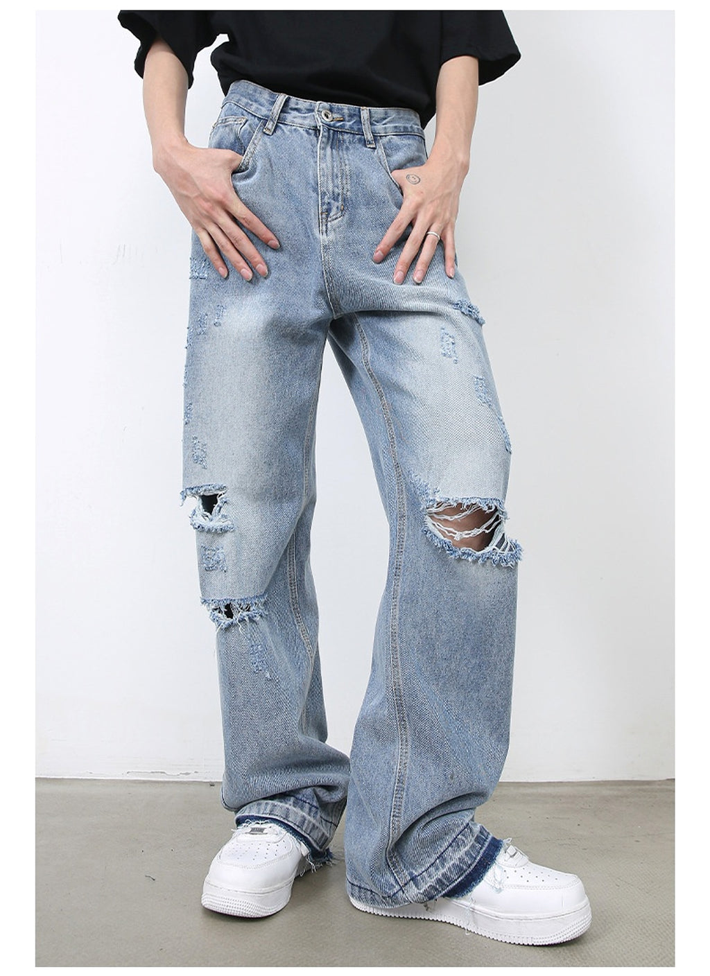 American Street – Men’s Ripped Jeans | Retro 25 Edition - enhanced image 8