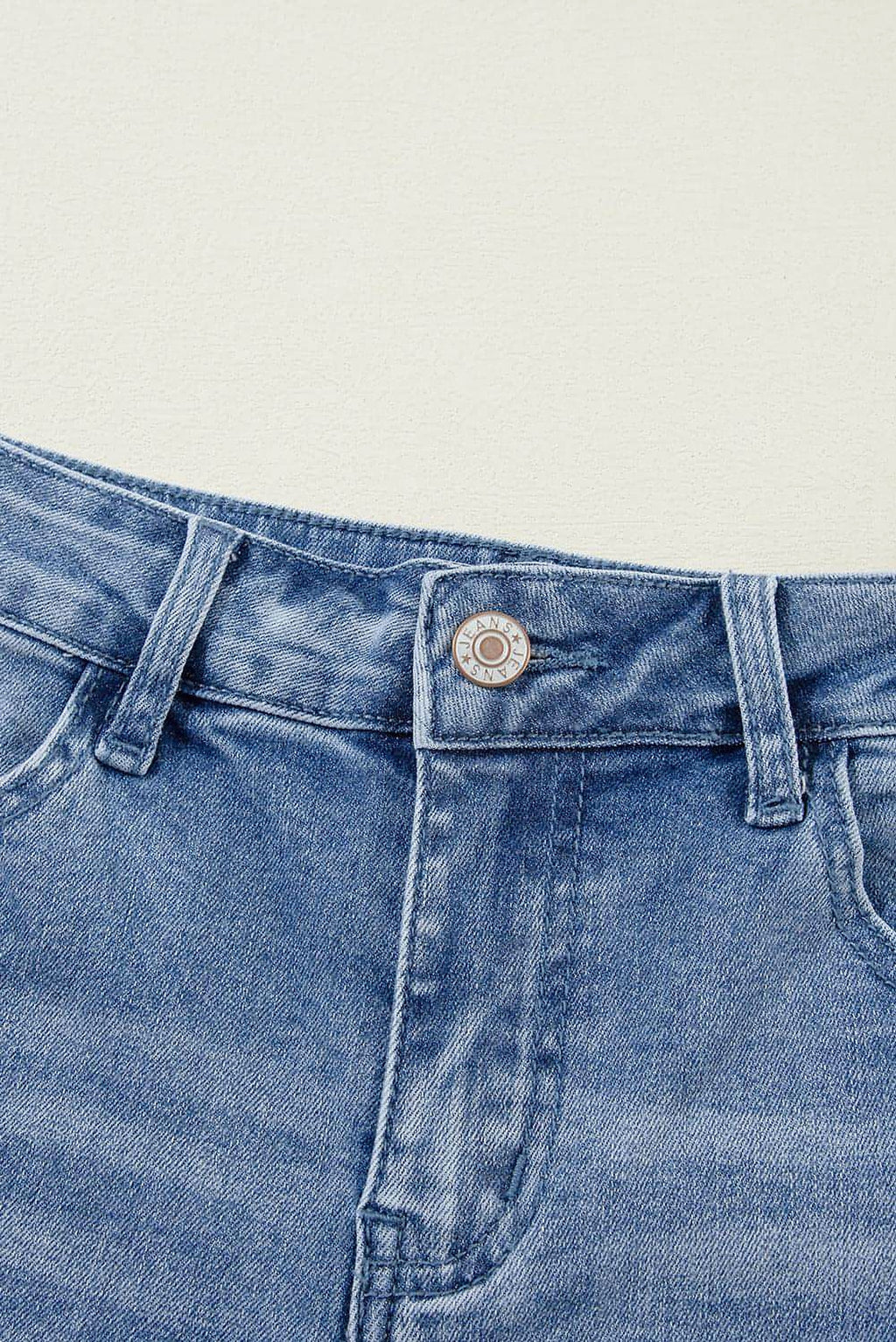 Ashleigh Blue Acid Wash Distressed Wide Leg High Waist Jeans - enhanced image 8