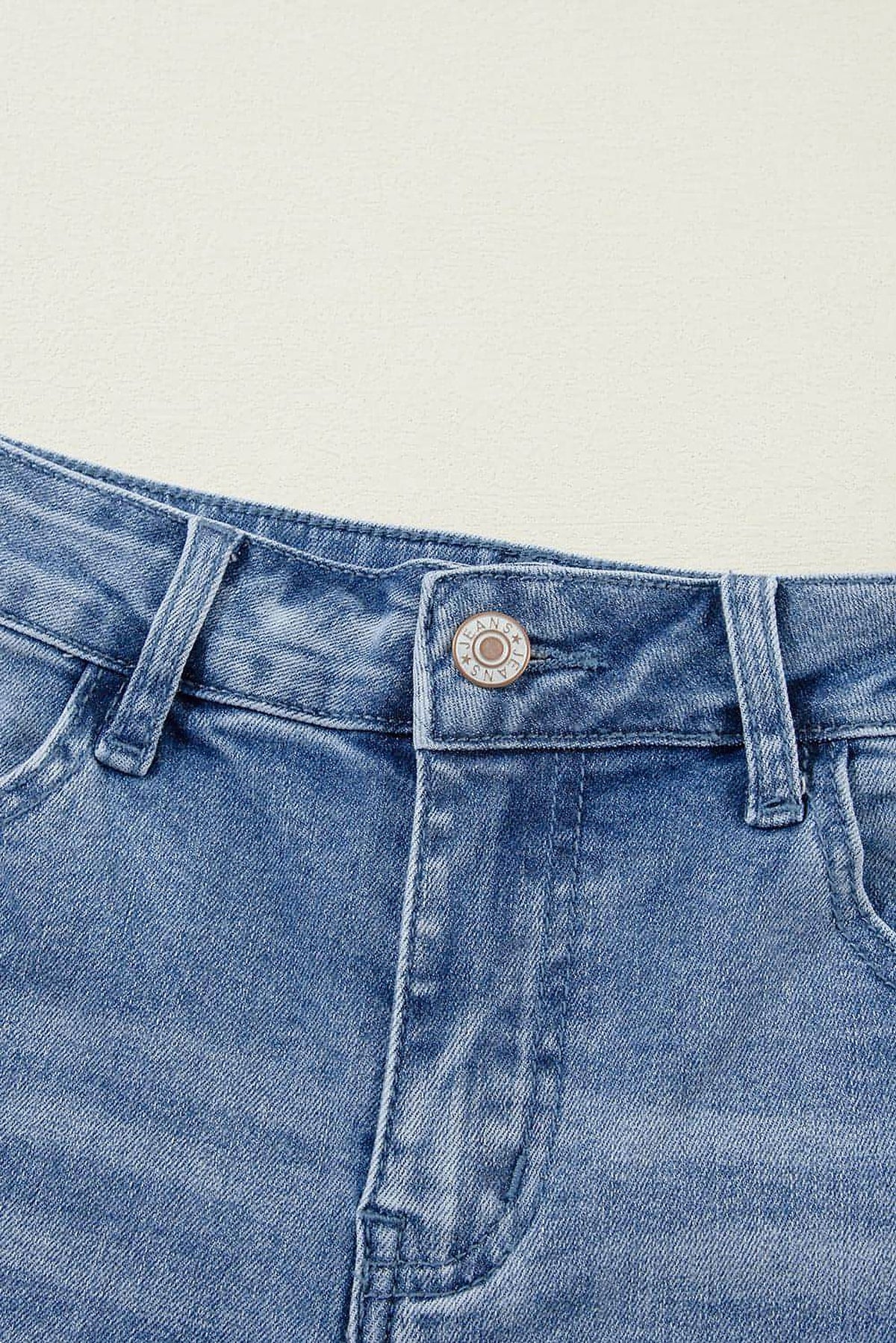 Ashleigh Blue Acid Wash Distressed Wide Leg High Waist Jeans - enhanced image 8
