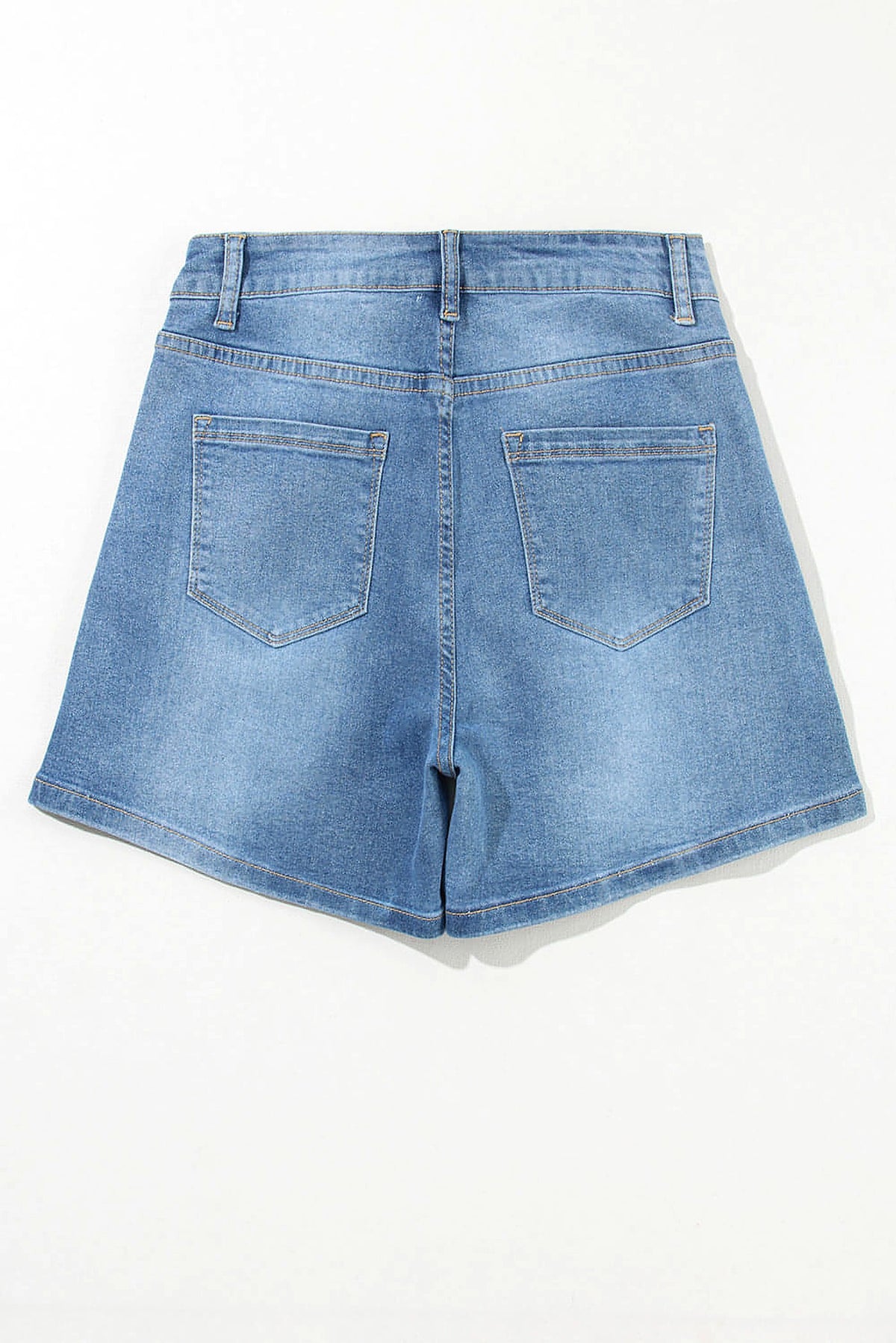 Ashleigh Blue Rhinestone Embellished Denim Shorts - enhanced image 8