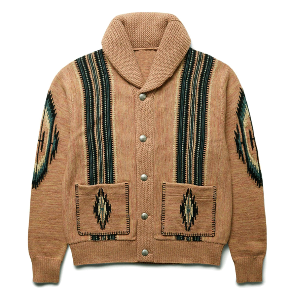 Autumn And Winter Jacquard Sweater Coat - enhanced image 8