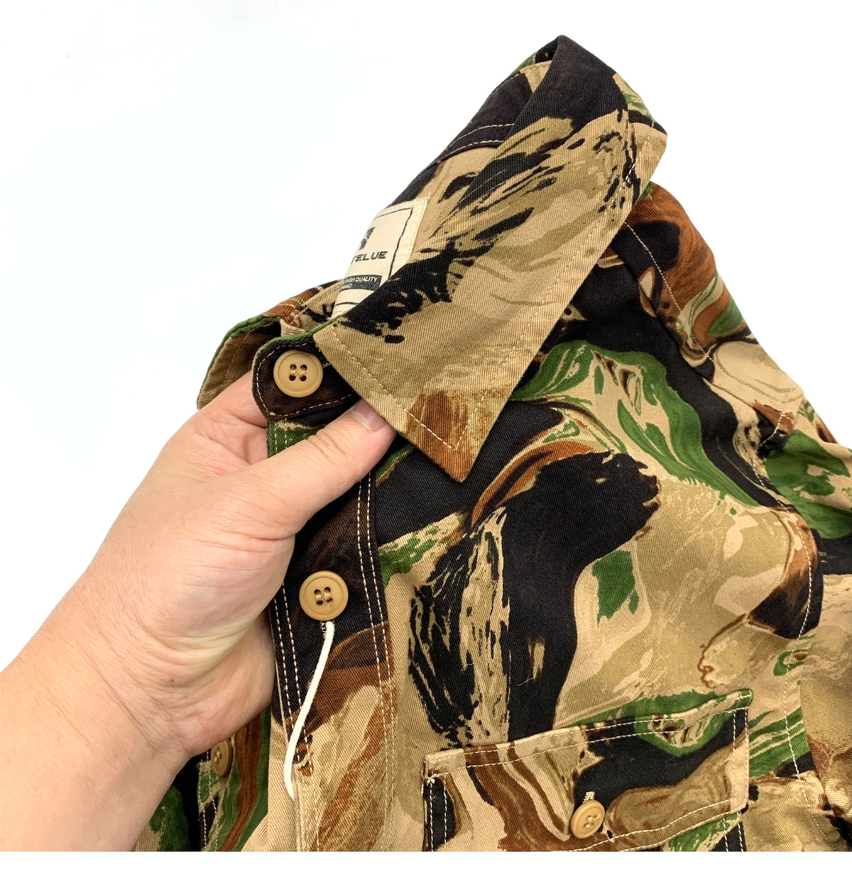 Beautiful Camouflage DressShirt Men's - enhanced image 8