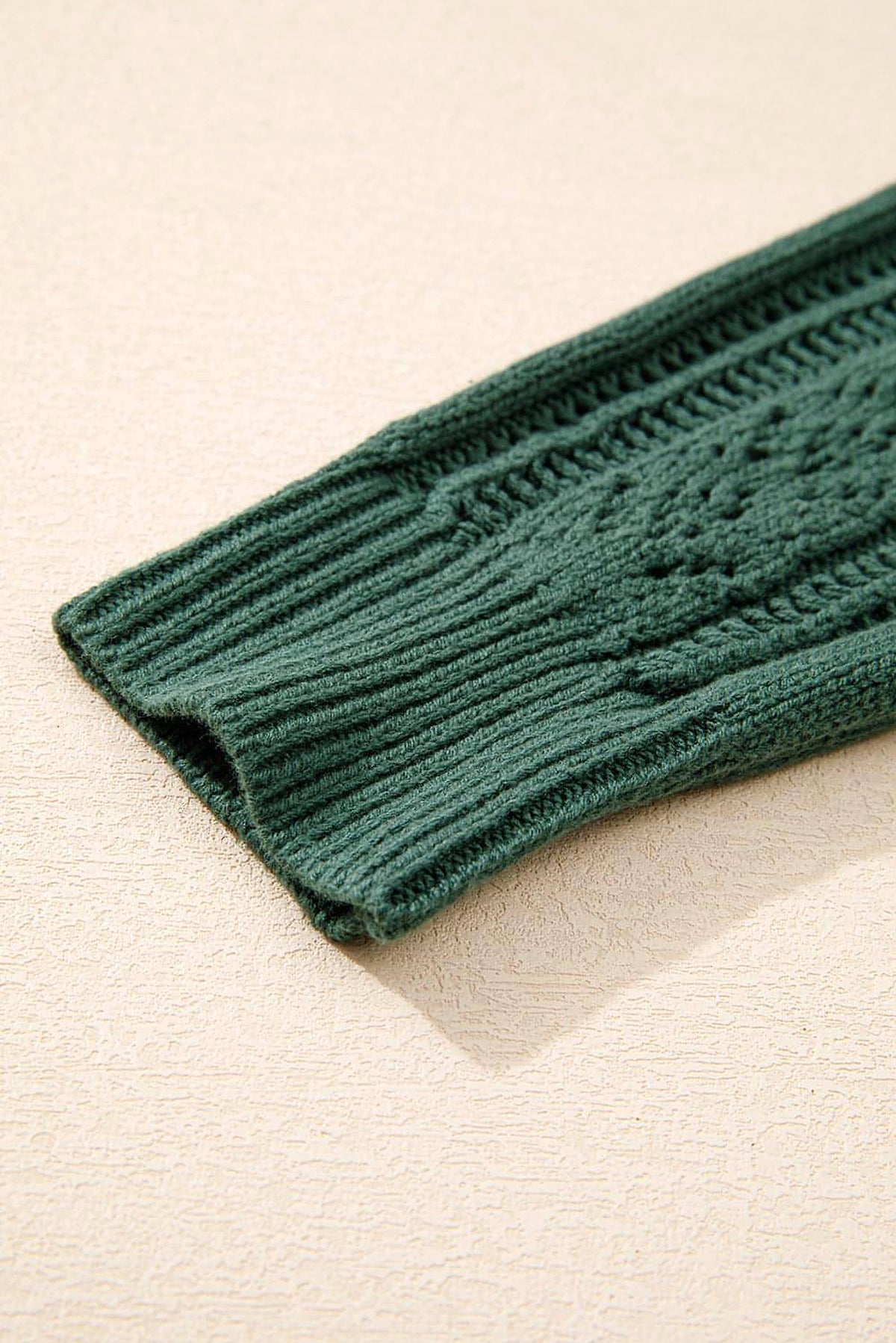 Canton Open Knit Drop Shoulder Sweater Cardigan - enhanced image 8
