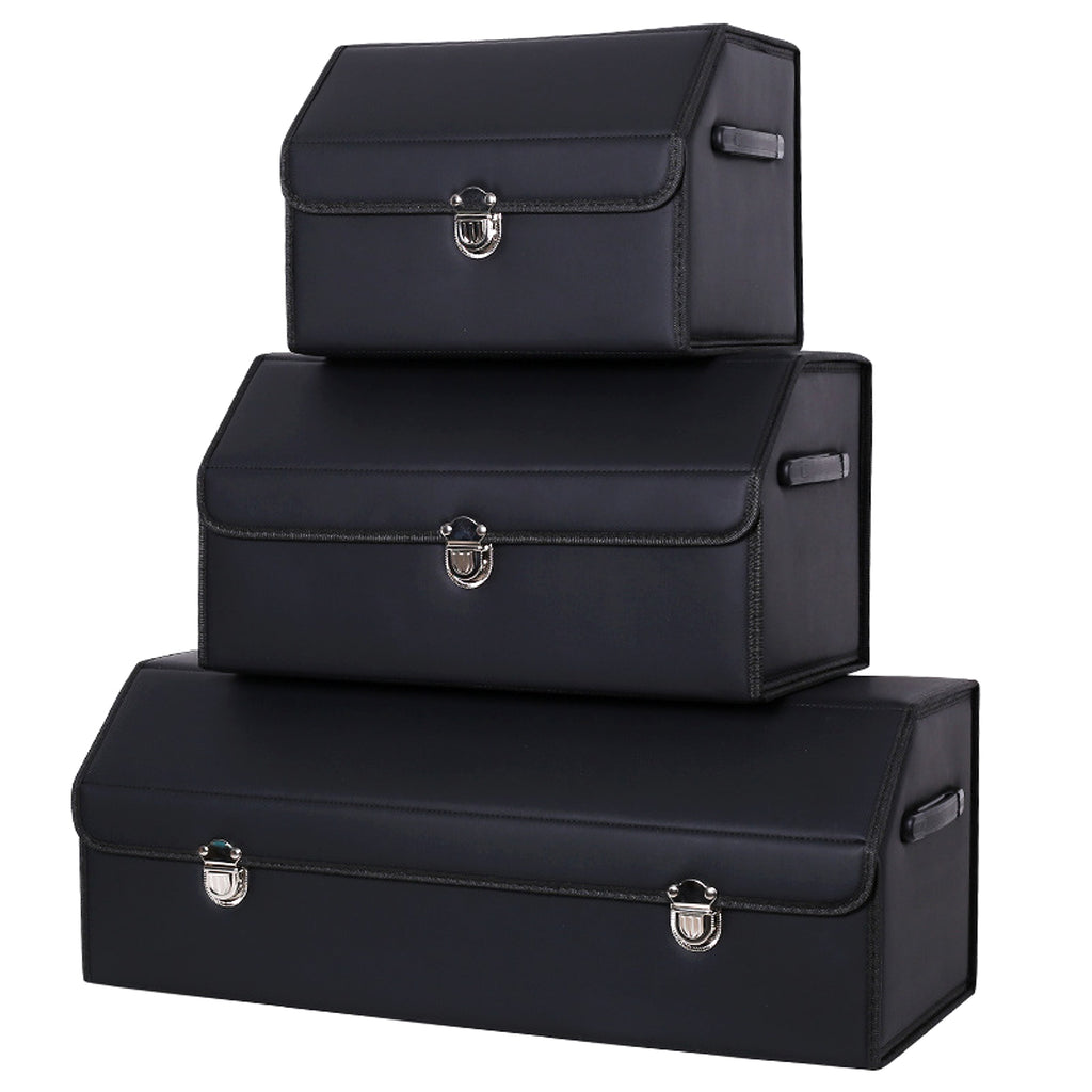 CarVault™ – Foldable Car Trunk Storage Box (Leather Style) - enhanced image 8