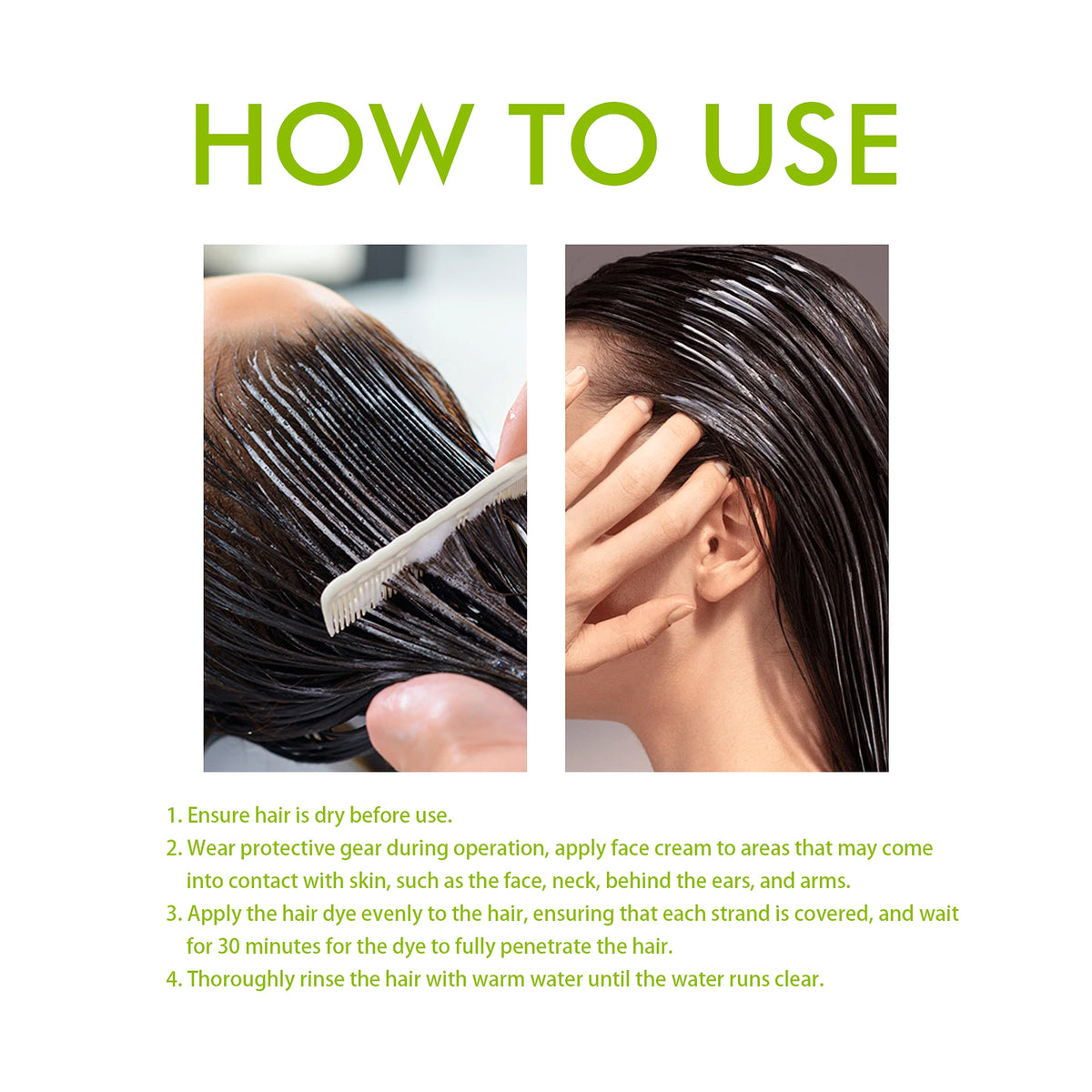 CLARET™ Hair Dye Shampoo – Color & Care in One Step - enhanced image 8