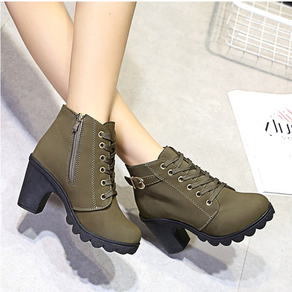 A.1 Cross strappy boots Women - enhanced image 8
