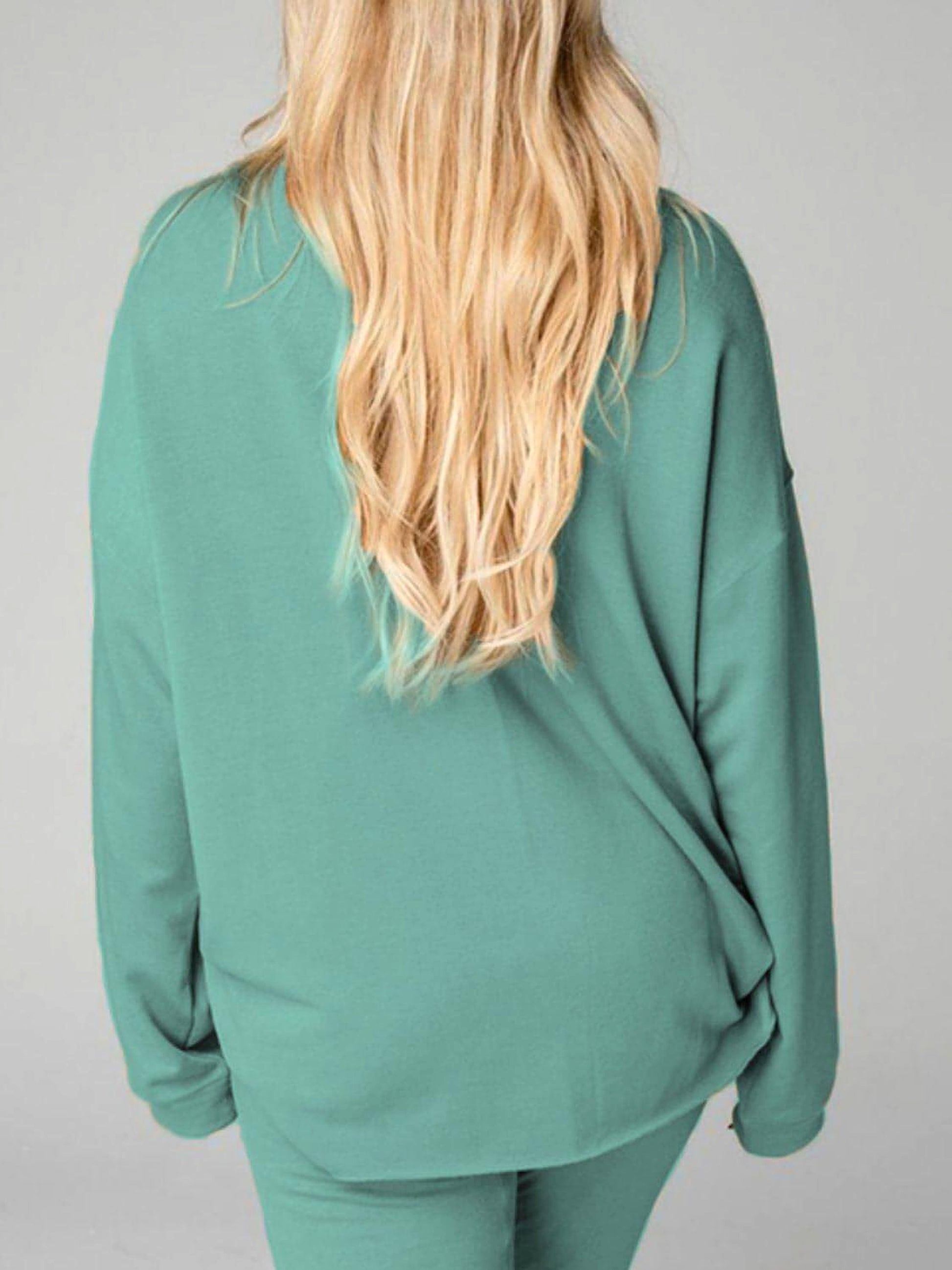 Distressed Sweatshirt and Joggers Set - enhanced image 8