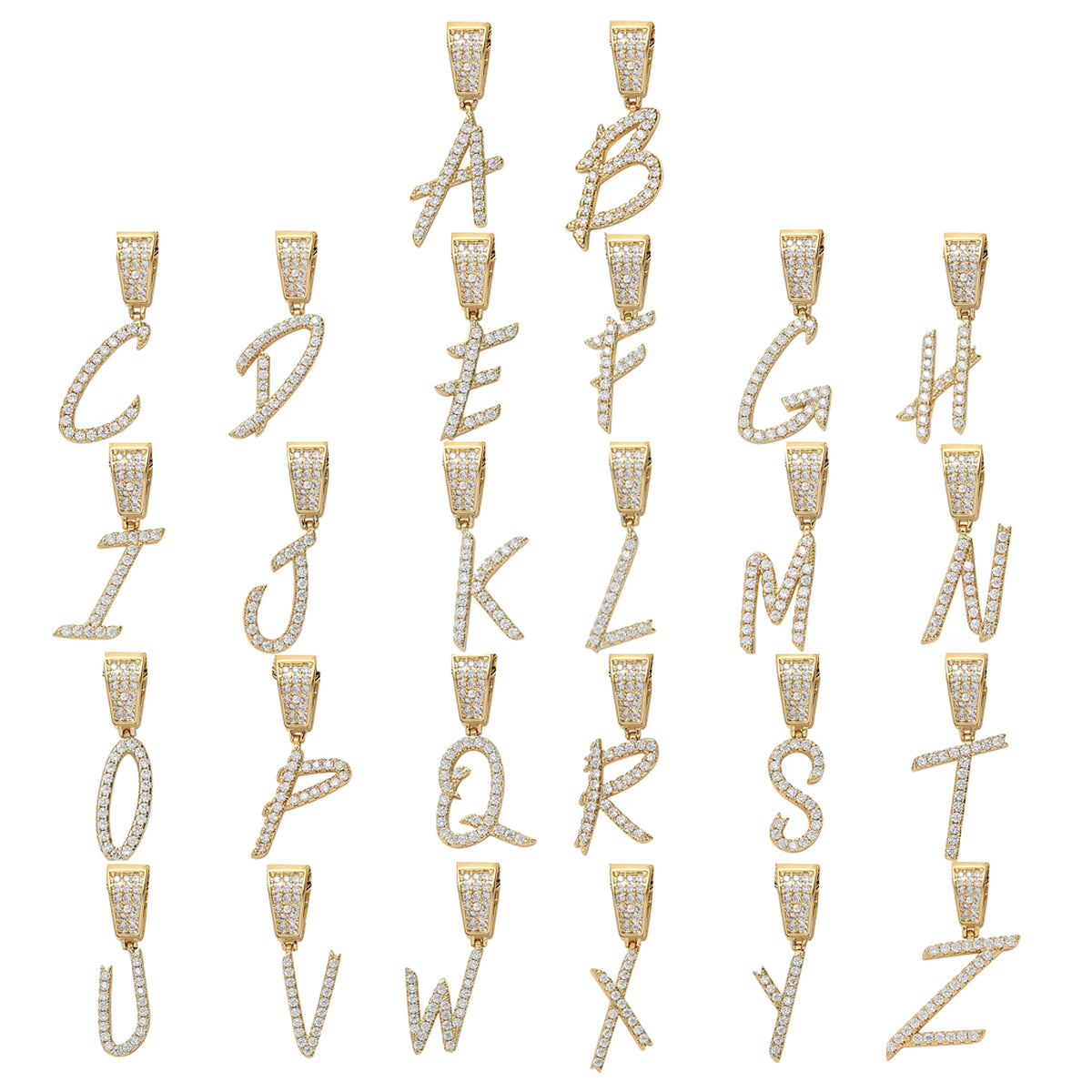 Personalized Flower Letter Pendant – Elegant Custom Jewelry for a Unique Touch - enhanced image 8
