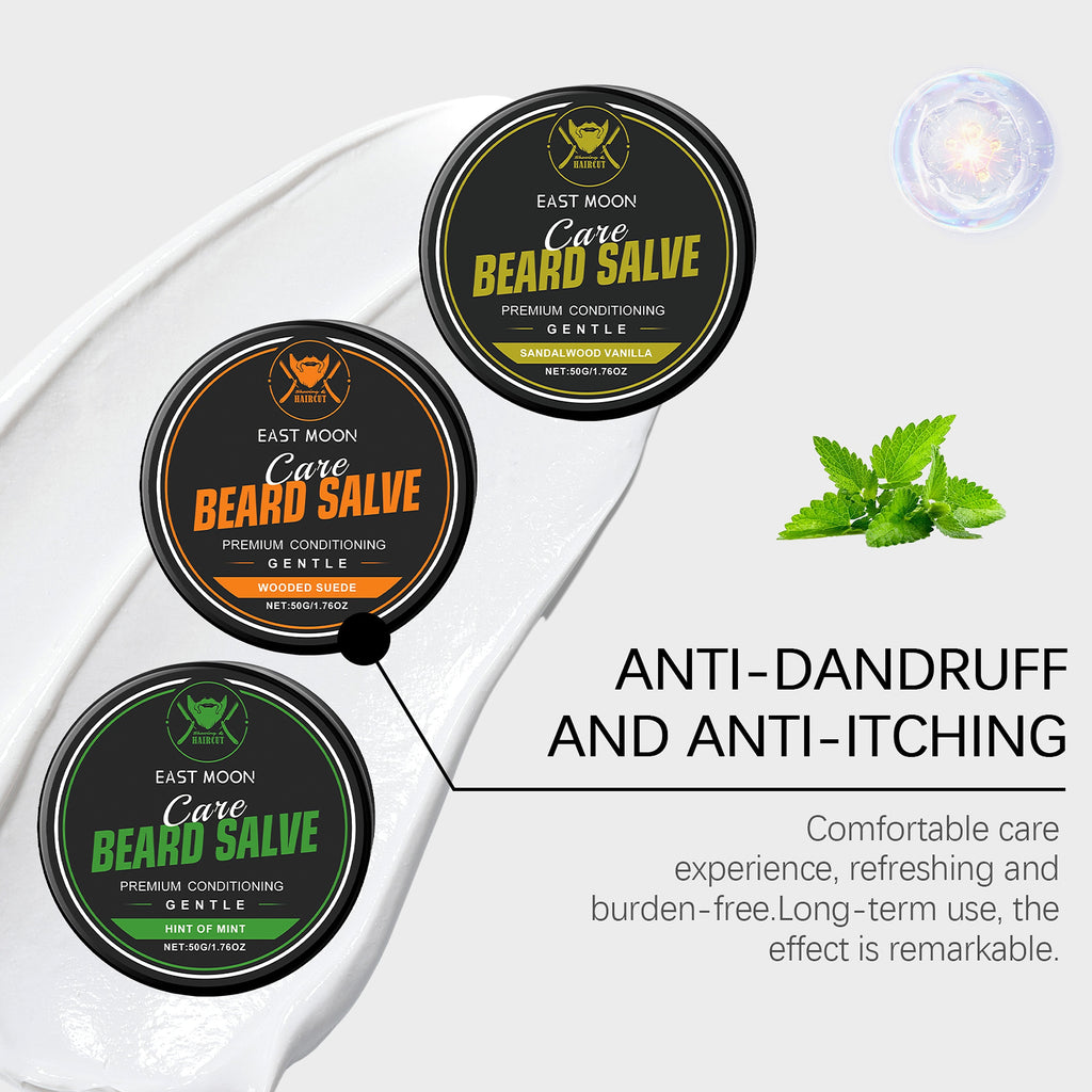 EAST MOON™ – Beard Salve Series for Nourishment, Moisture & Cleansing - enhanced image 8