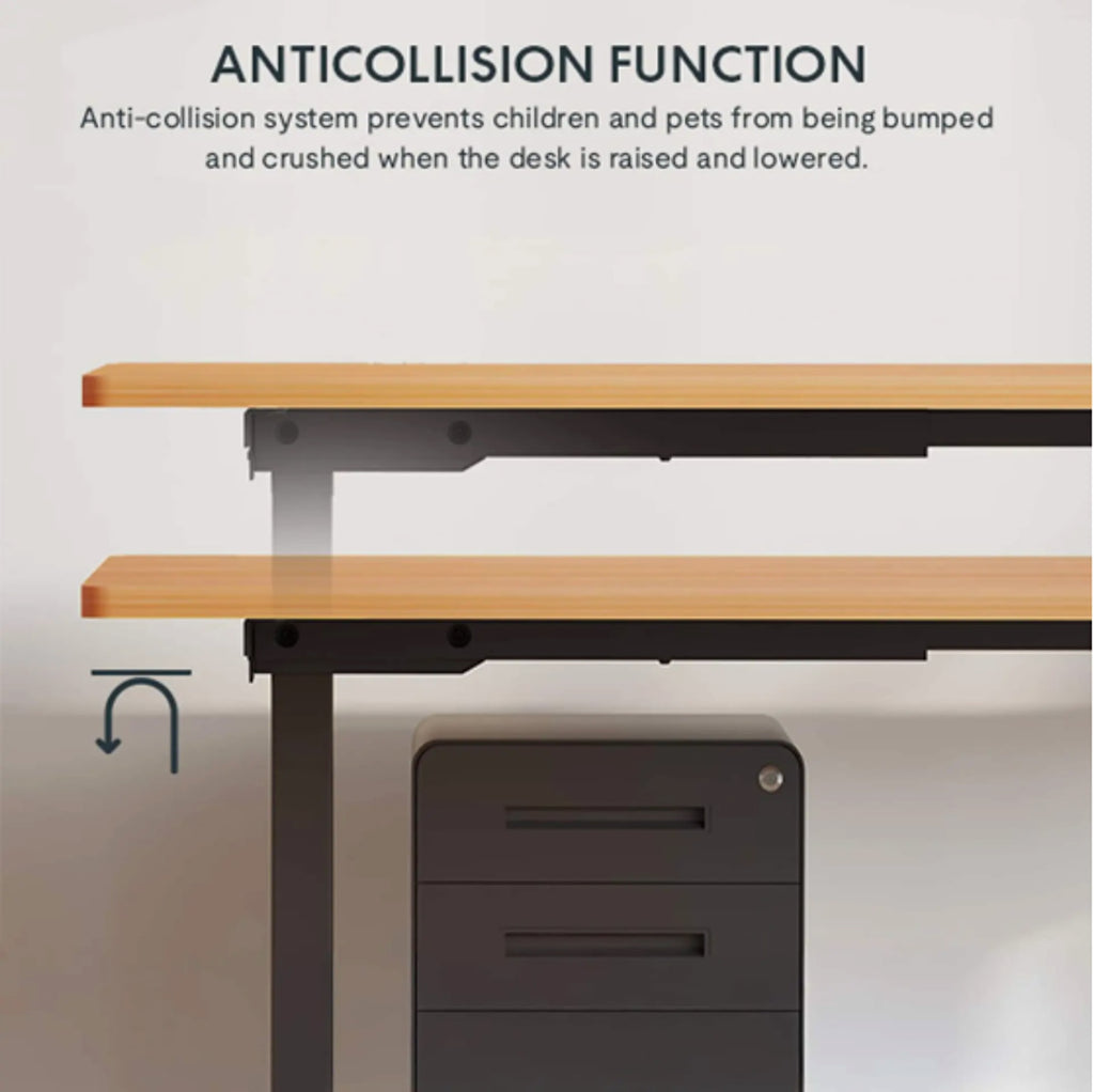 ErgoFlex™ – Electric Standing Desk 55" x 28" with Dual Motor & Memory Panel (US Warehouse) - enhanced image 8
