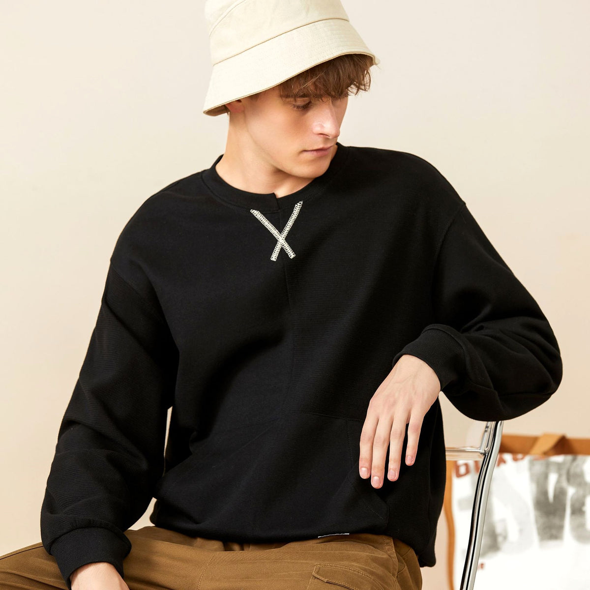 Fashion All-match Sweater Men - enhanced image 8