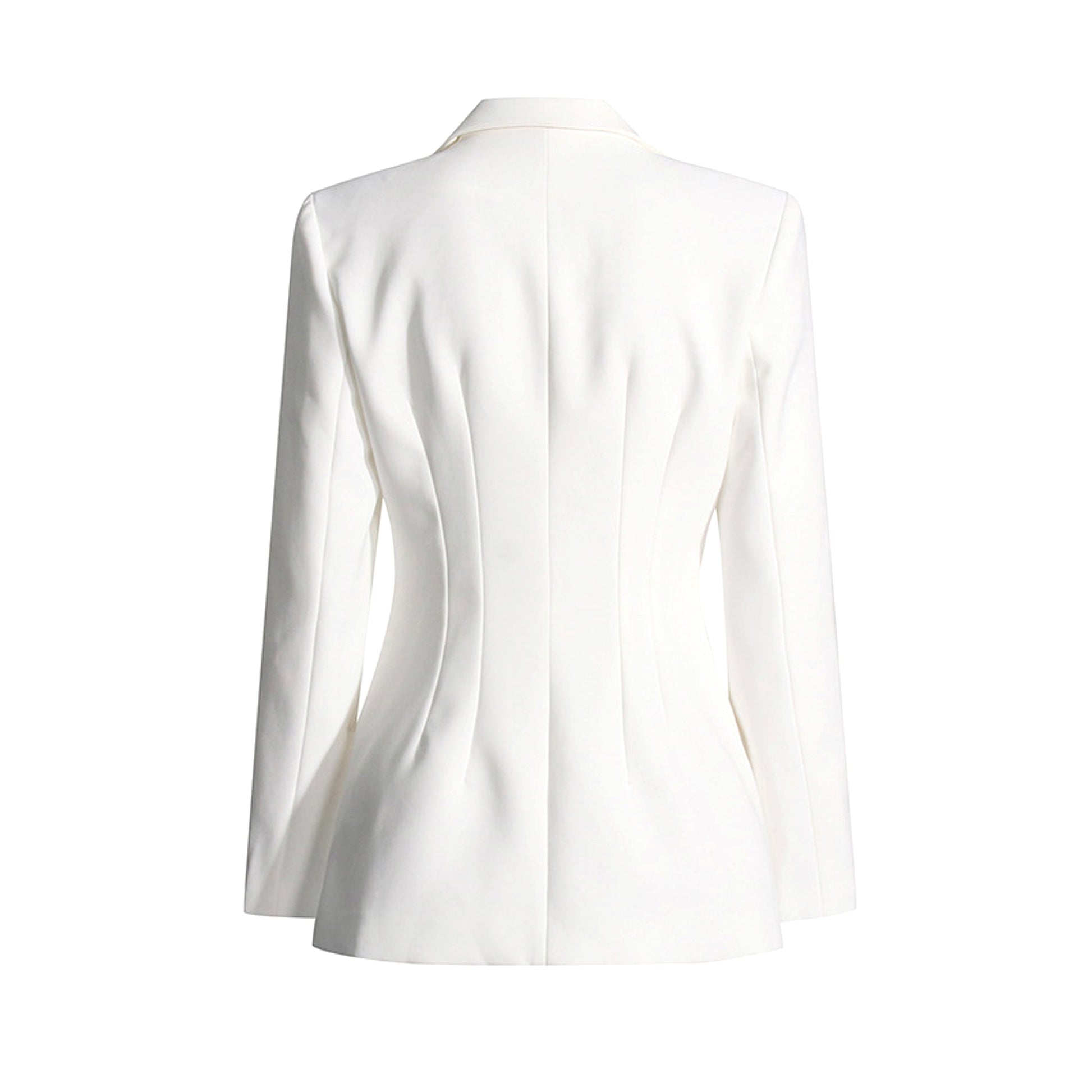 Fashion Slim Fit Patchwork Suit Jacket For Women - enhanced image 8