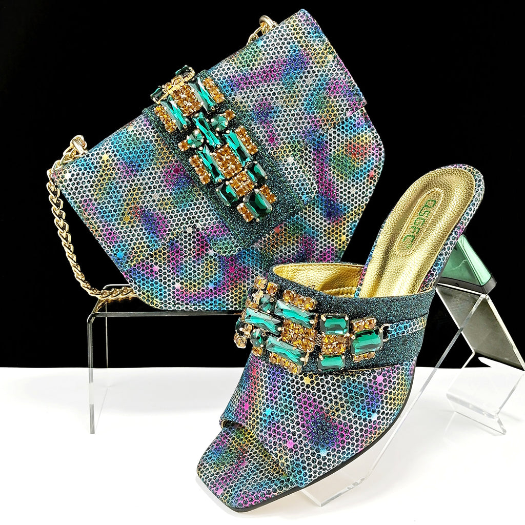 Glamoré™ – Camouflage Heels & Clutch Set - enhanced image 8