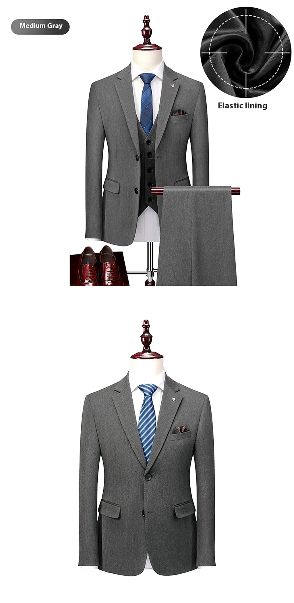 Kingsford™ – Handsome British Slim Fit Suit - enhanced image 8