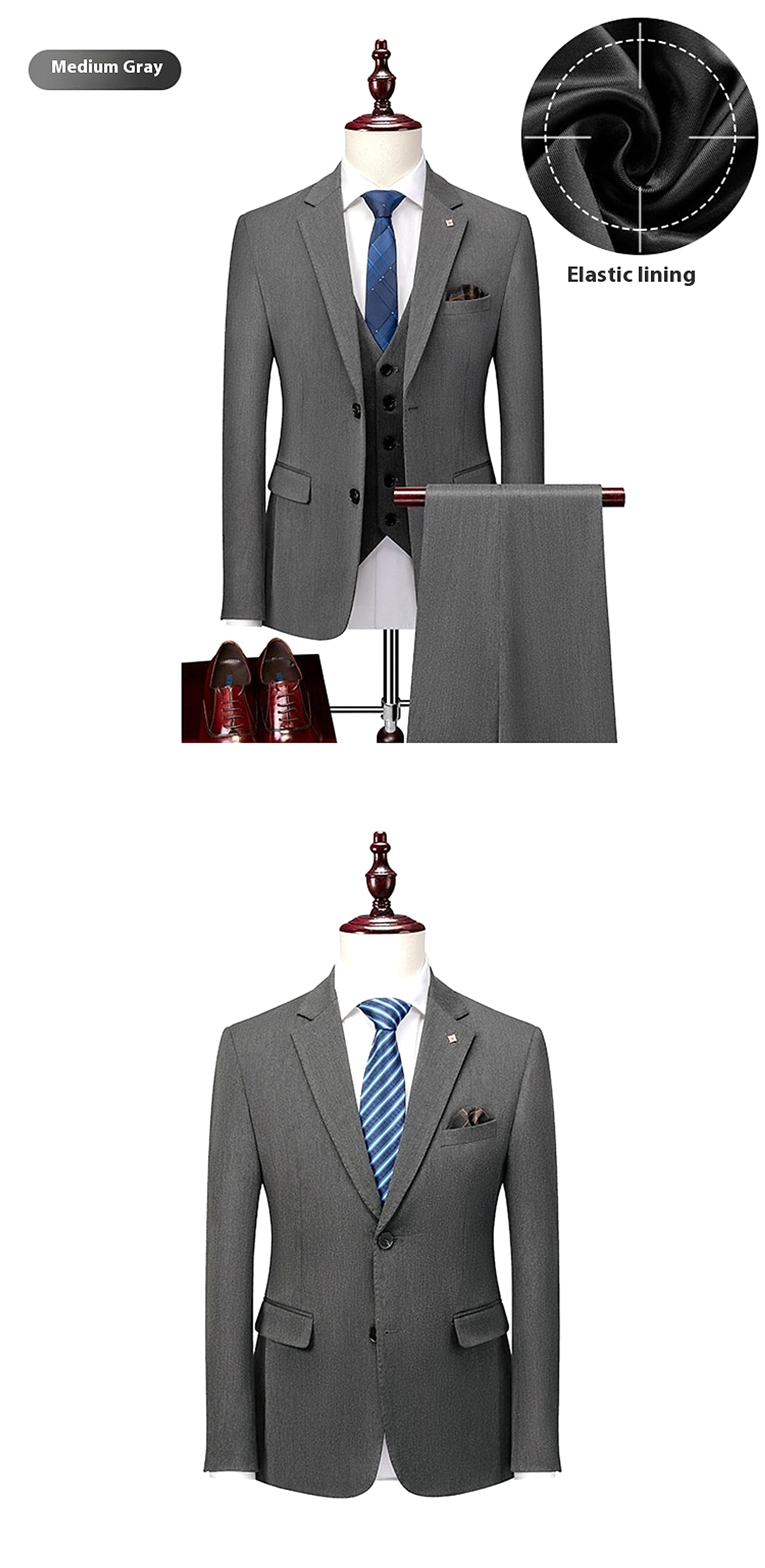 Kingsford™ – Handsome British Slim Fit Suit - enhanced image 8