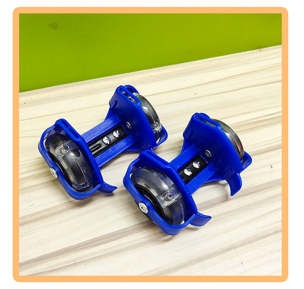 Hot Wheels Heelys Children Pvc Wheel Luminous Roller Skates - enhanced image 8