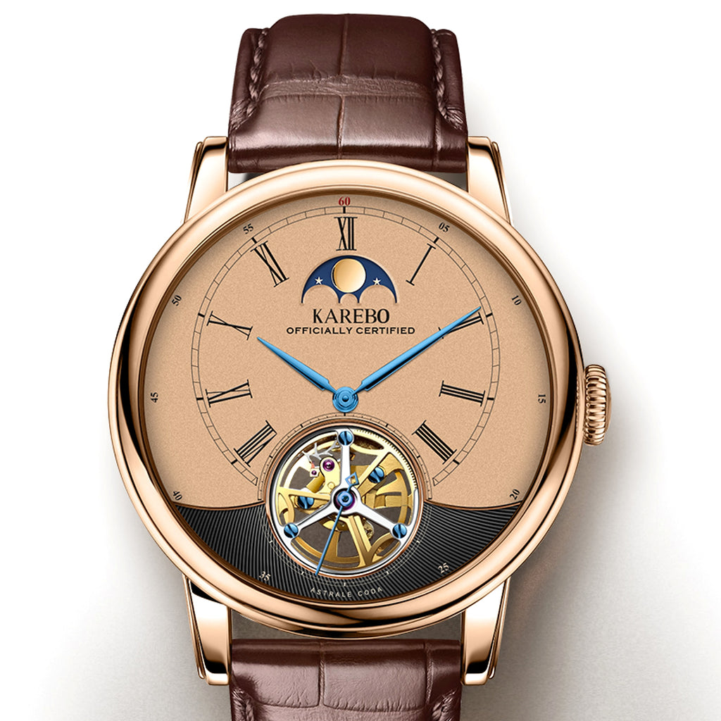 KAREBO - Men's automatic mechanical watch - enhanced image 8