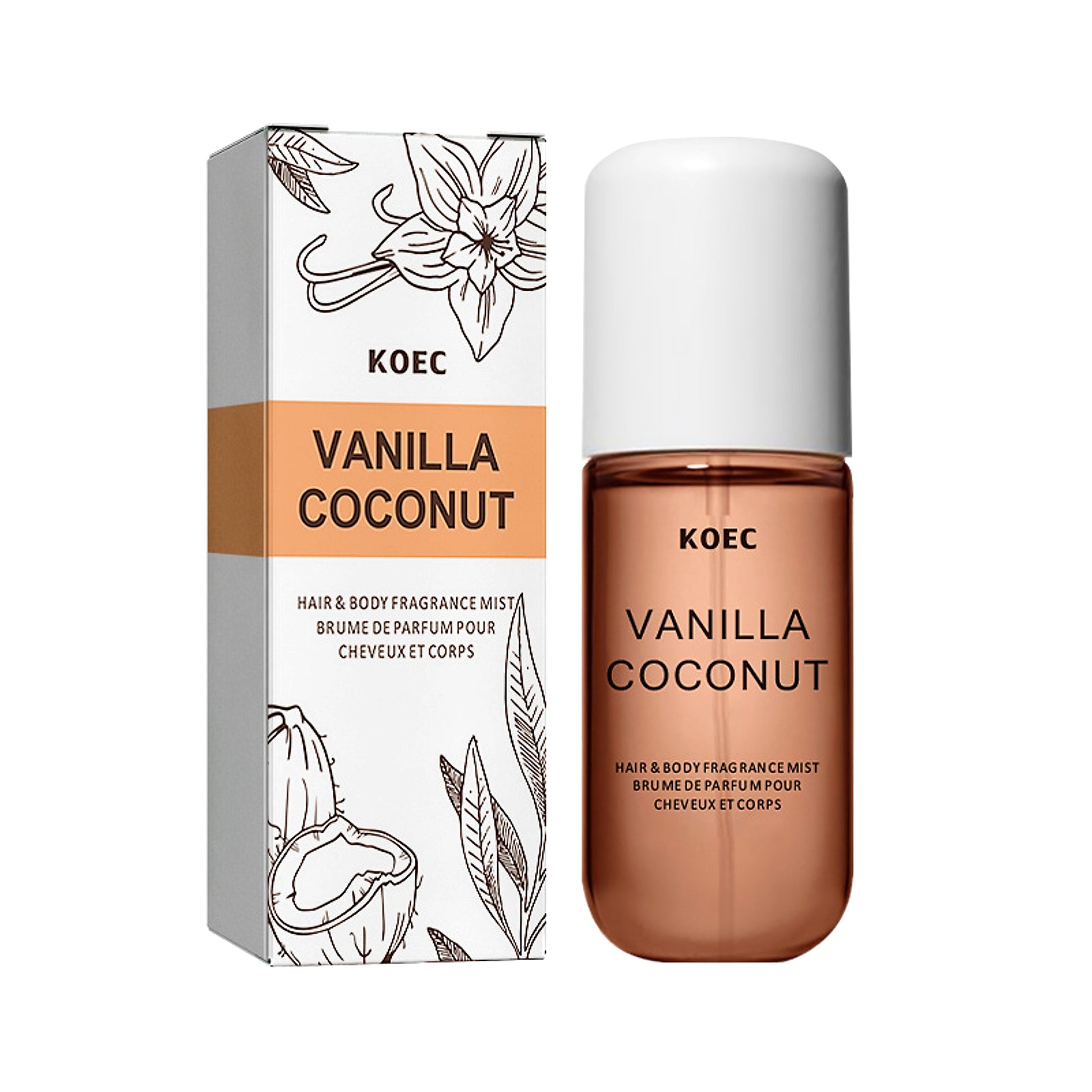 KOEC™ Vanilla Hair & Body Spray for Men – Smooth. Warm. Masculine. - enhanced image 8