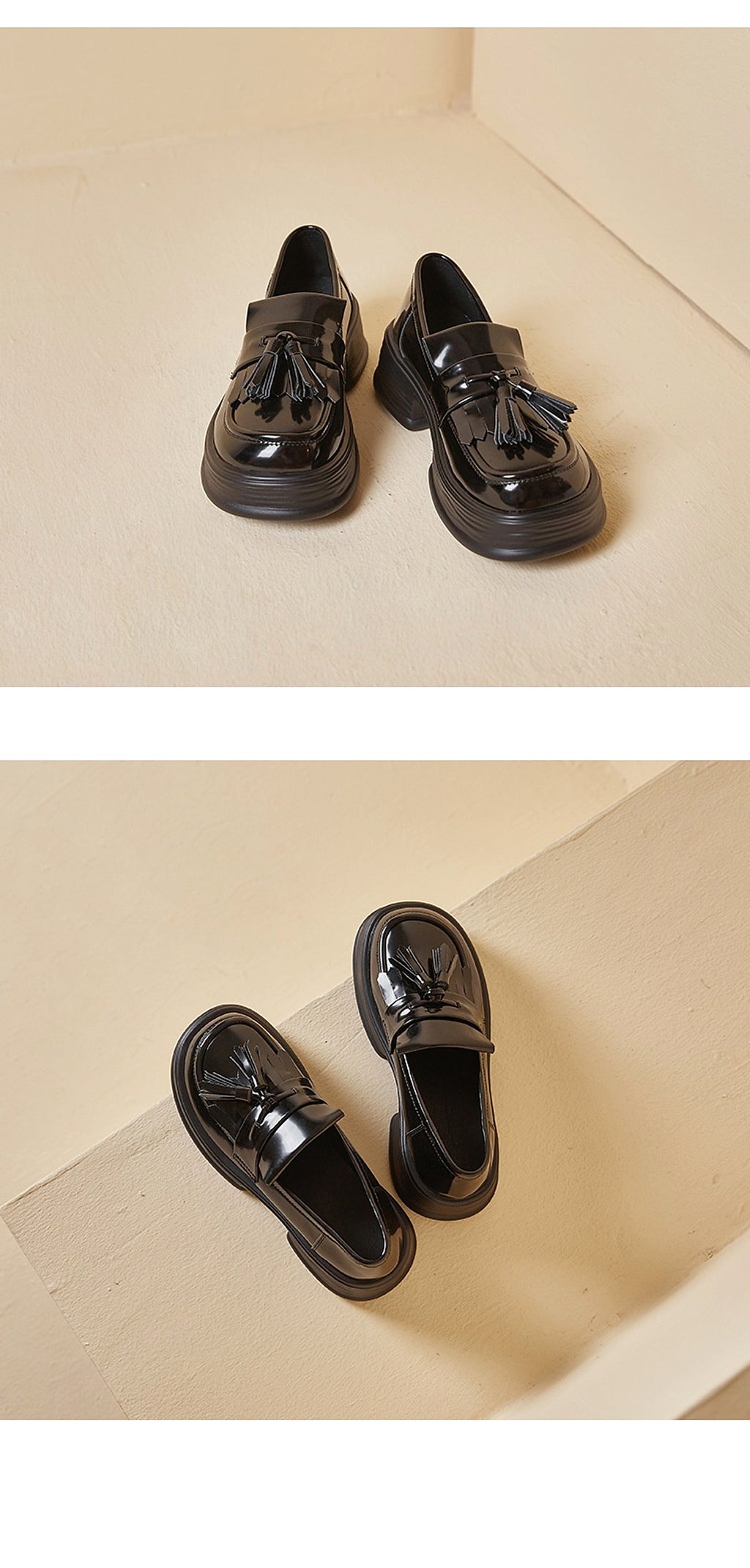 Ladies Tassel Japanese Leisure Small Leather Shoes Women - enhanced image 8