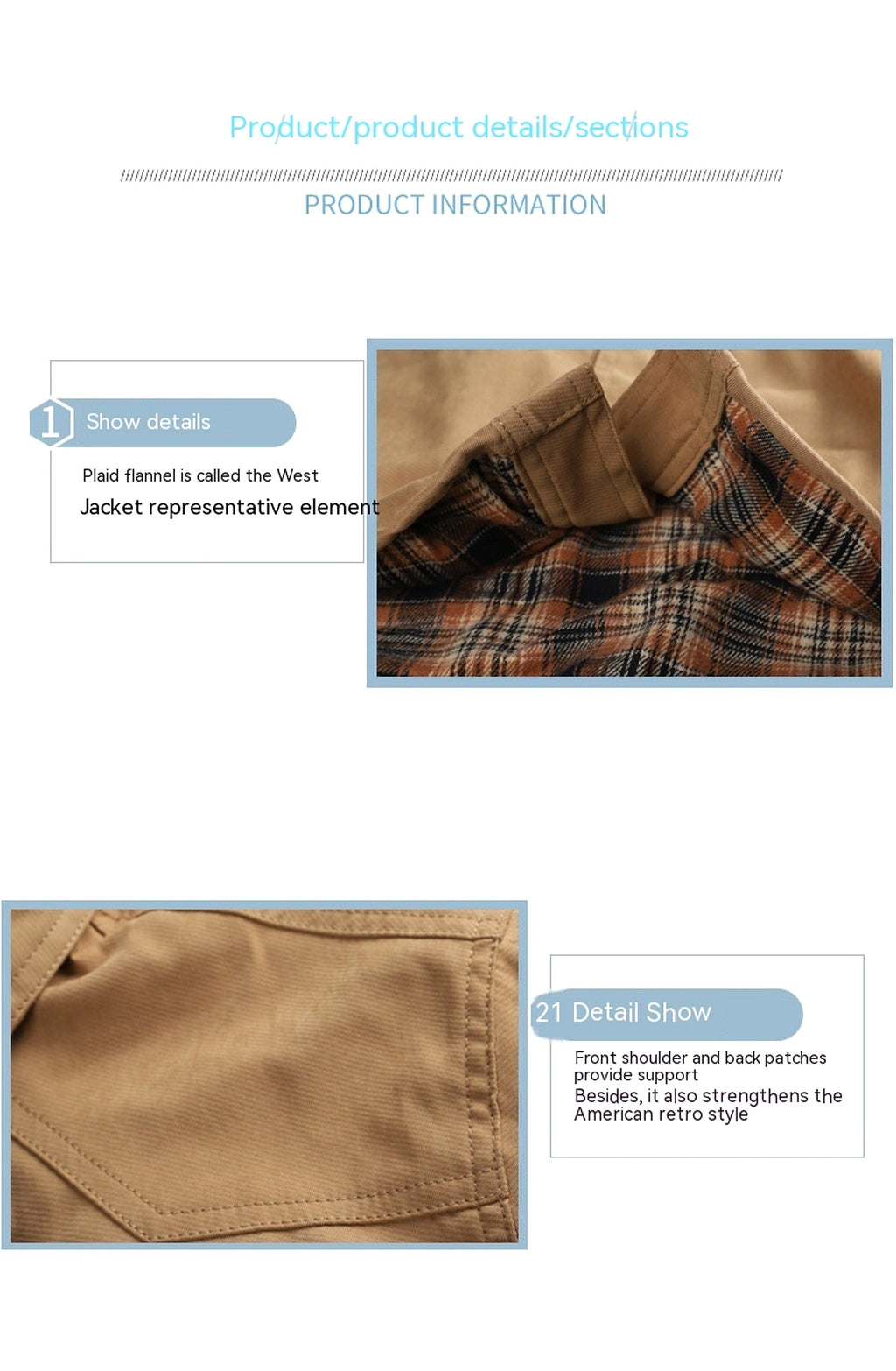 A.1 Lapel Plaid Flannel Casual Retro Western Style Jacket Men