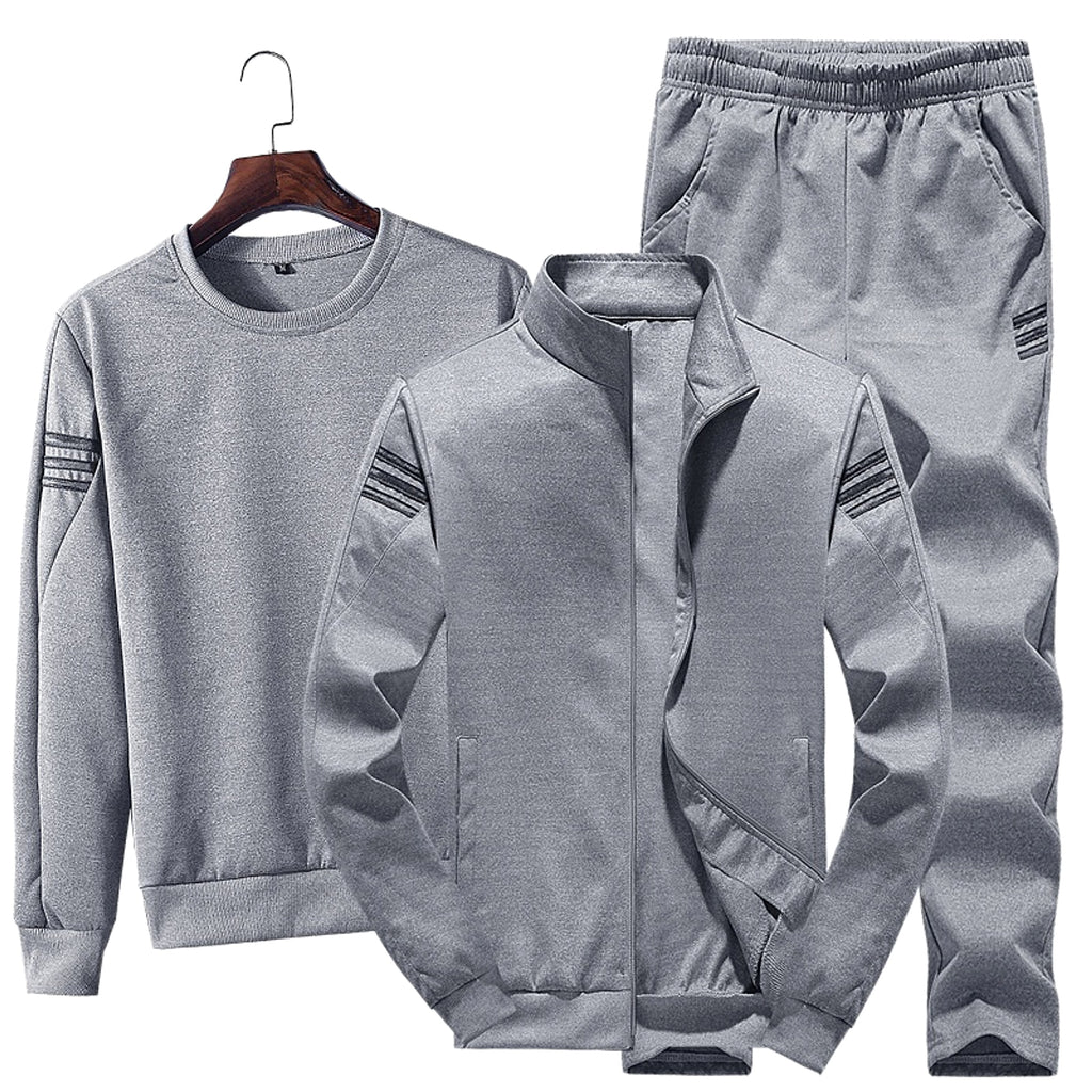 Leisure Sports Tracksuit Men's Clothing - enhanced image 8