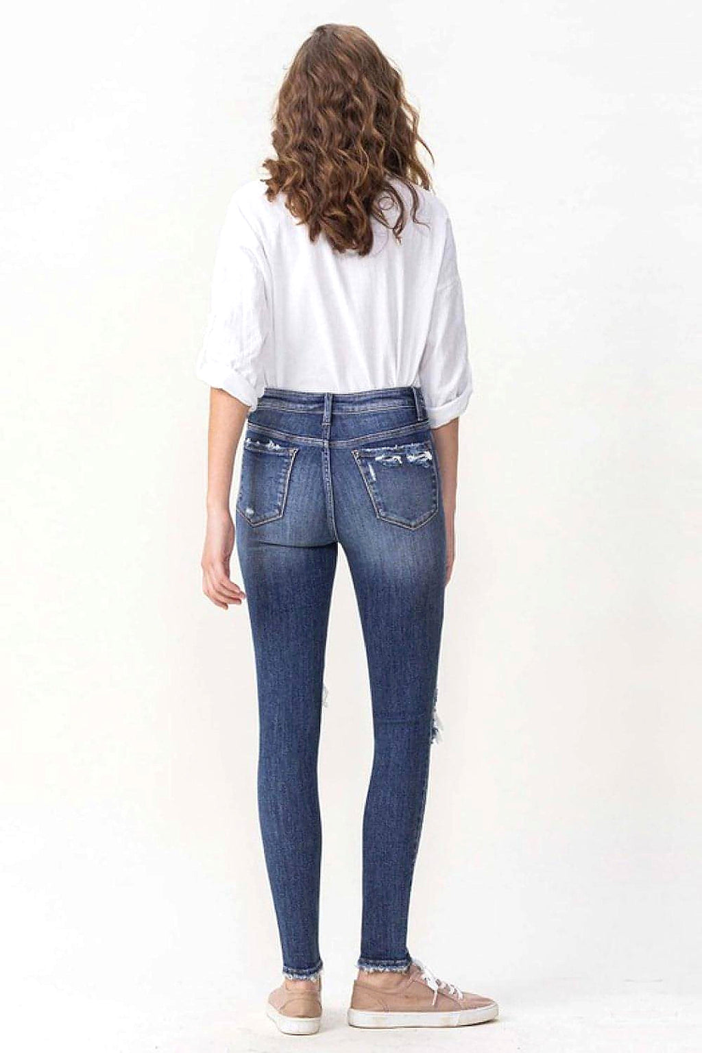 Lovervet Hayden Full Size High Rise Skinny - enhanced image 8