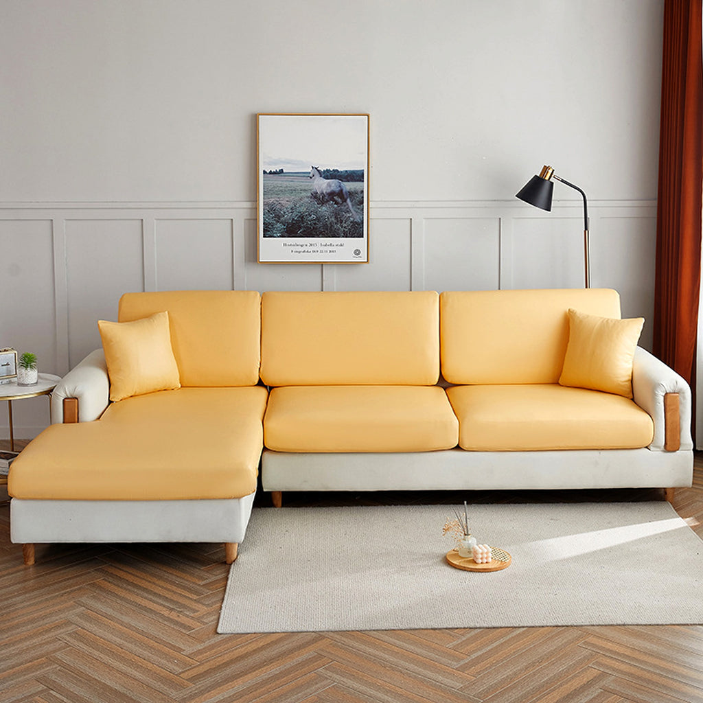 LuxFit™ – Elastic Waterproof Leather-Style Sofa Slipcover - enhanced image 8