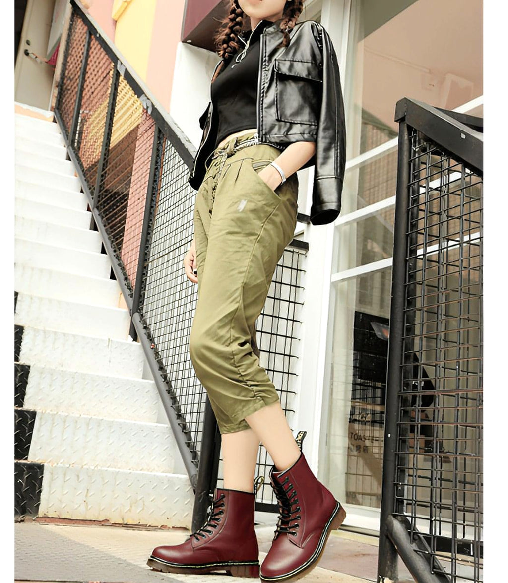 trendy women 's boots 3 - enhanced image 8