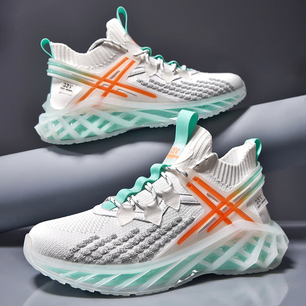Men Fashion Running Shoes Breathable Leisure - enhanced image 8
