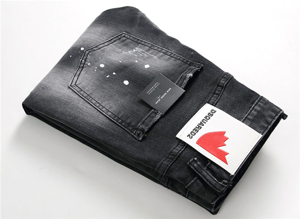 men jeans famous D2 Men slim jeans - enhanced image 8