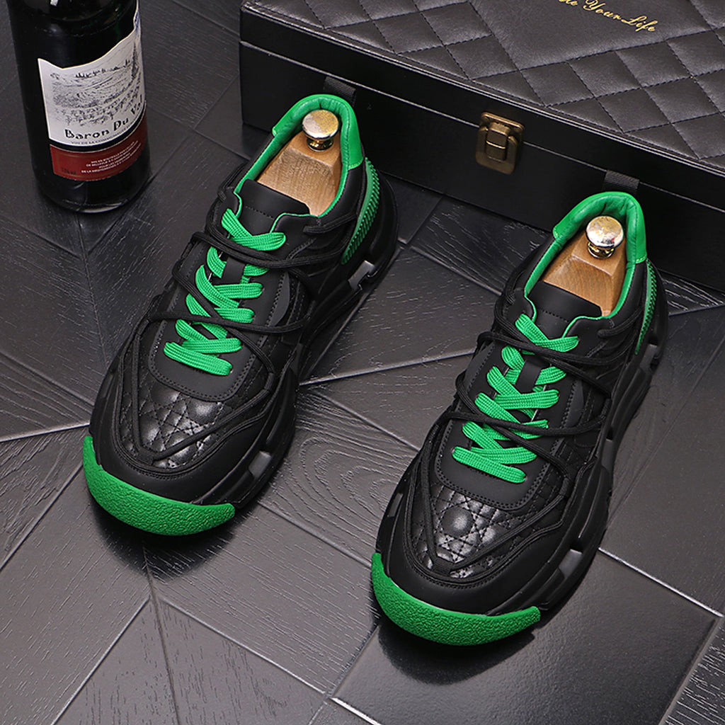 UrbanWalk™ – Colorblock Plush Winter Sneakers for Men - enhanced image 8