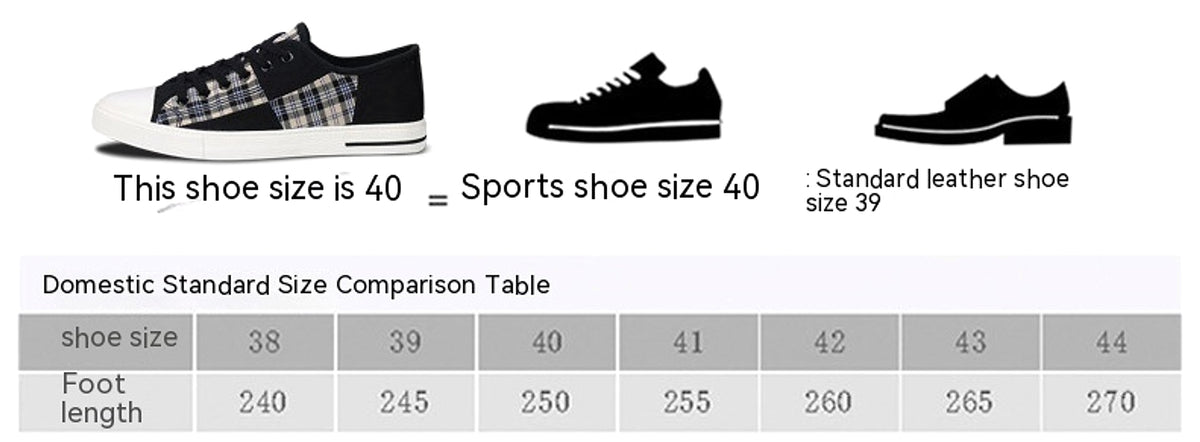 Men's Canvas Lightweight Height Increasing Stitching Casual Low Top Sneakers Shoes - enhanced image 8