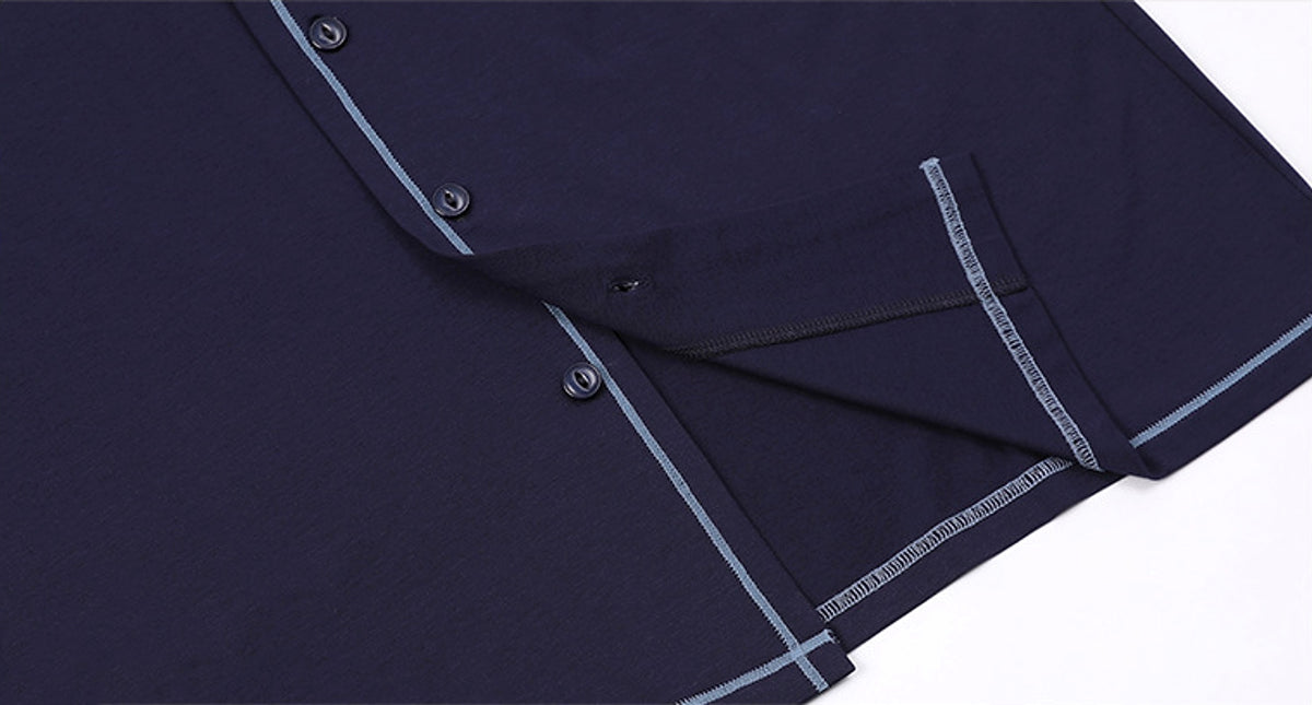 Men's Casual Long Sleeved Trousers Pajamas - enhanced image 8