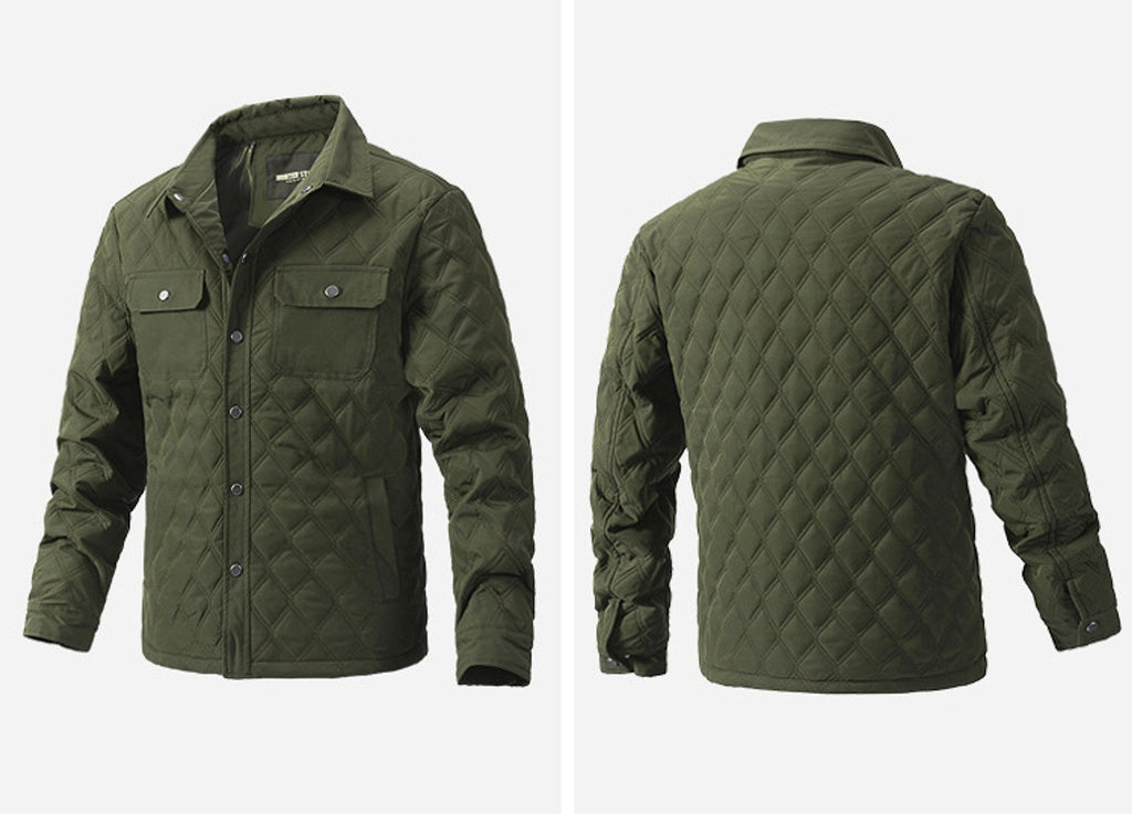 Men's Fashion Jacket Business Jacket Cotton Jacket - enhanced image 8