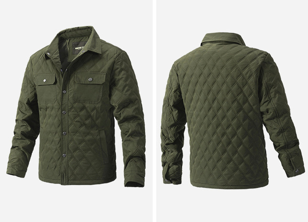 Men's Fashion Jacket Business Jacket Cotton Jacket - enhanced image 8