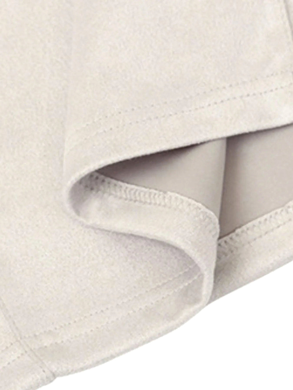 Men's Oversized Diagonal Zip Short Sleeve T-Shirt - enhanced image 8
