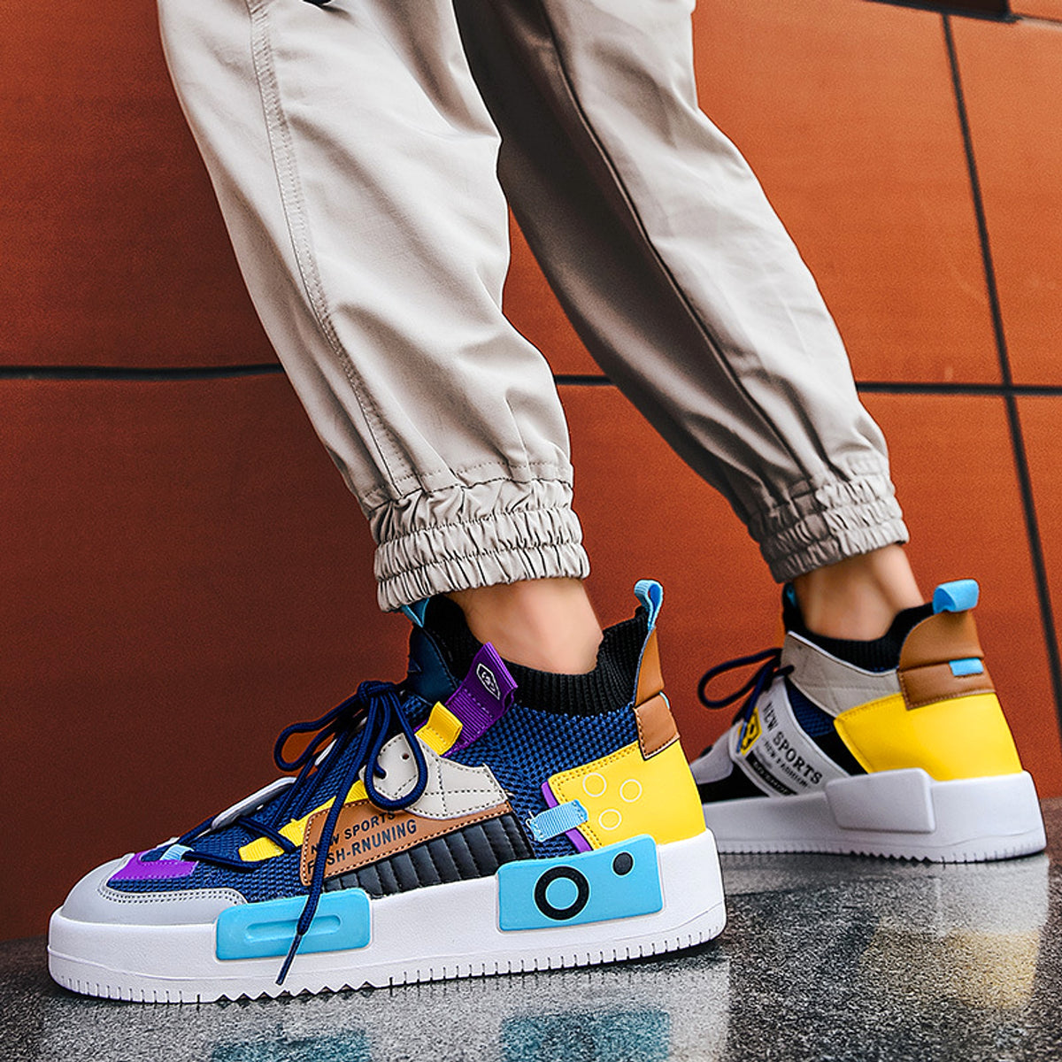 Men's Sports Shoes Thick-soled - enhanced image 8