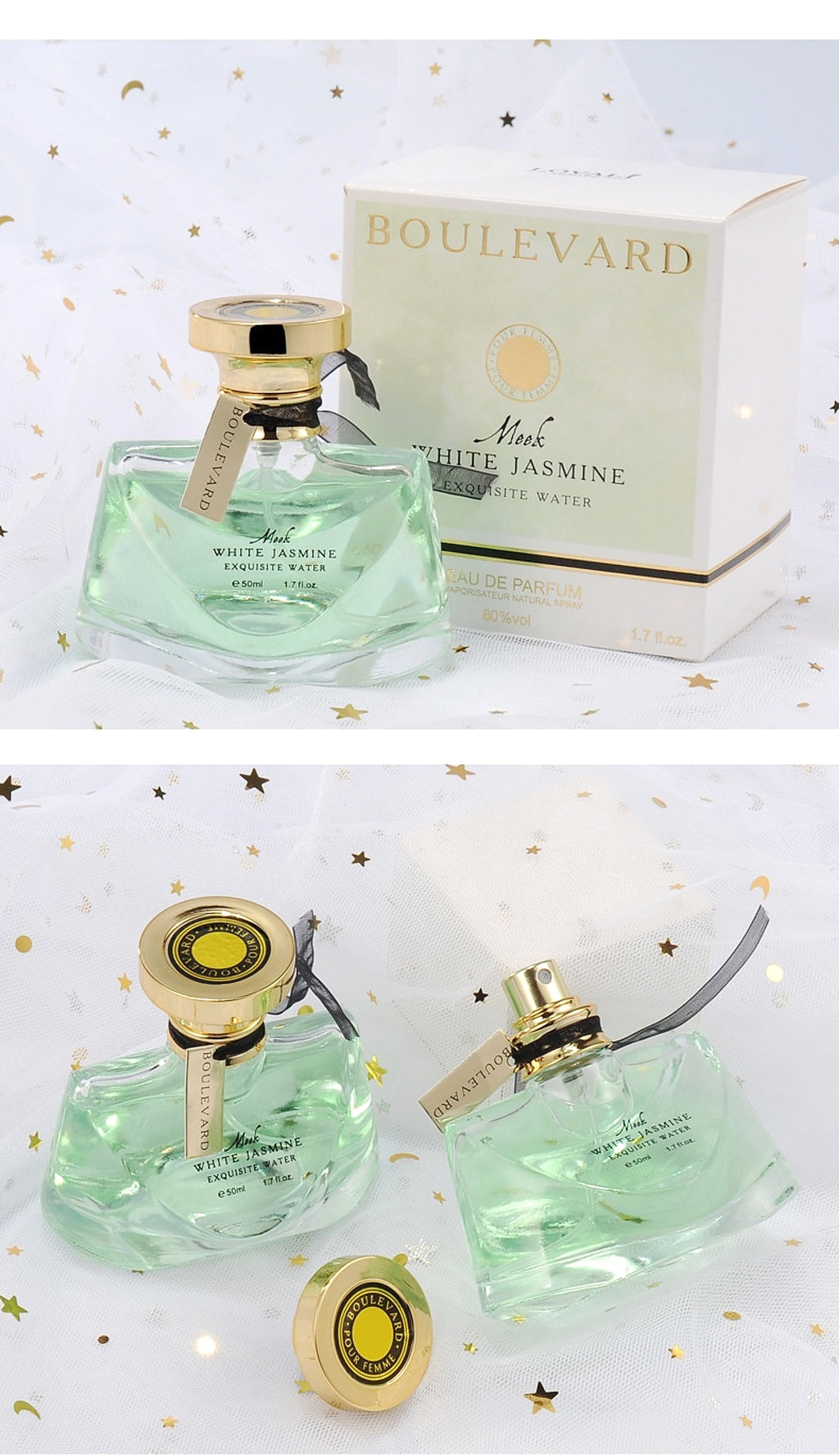 Night Jasmine Perfume Long-lasting Light Perfume 50mL Floral Fruit Tone - enhanced image 8