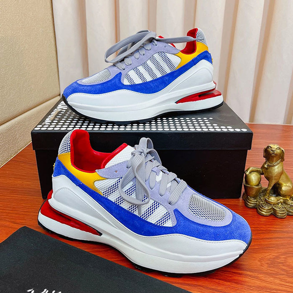 Pappies™ – Thick Bottom Colorblock Sneakers - enhanced image 8