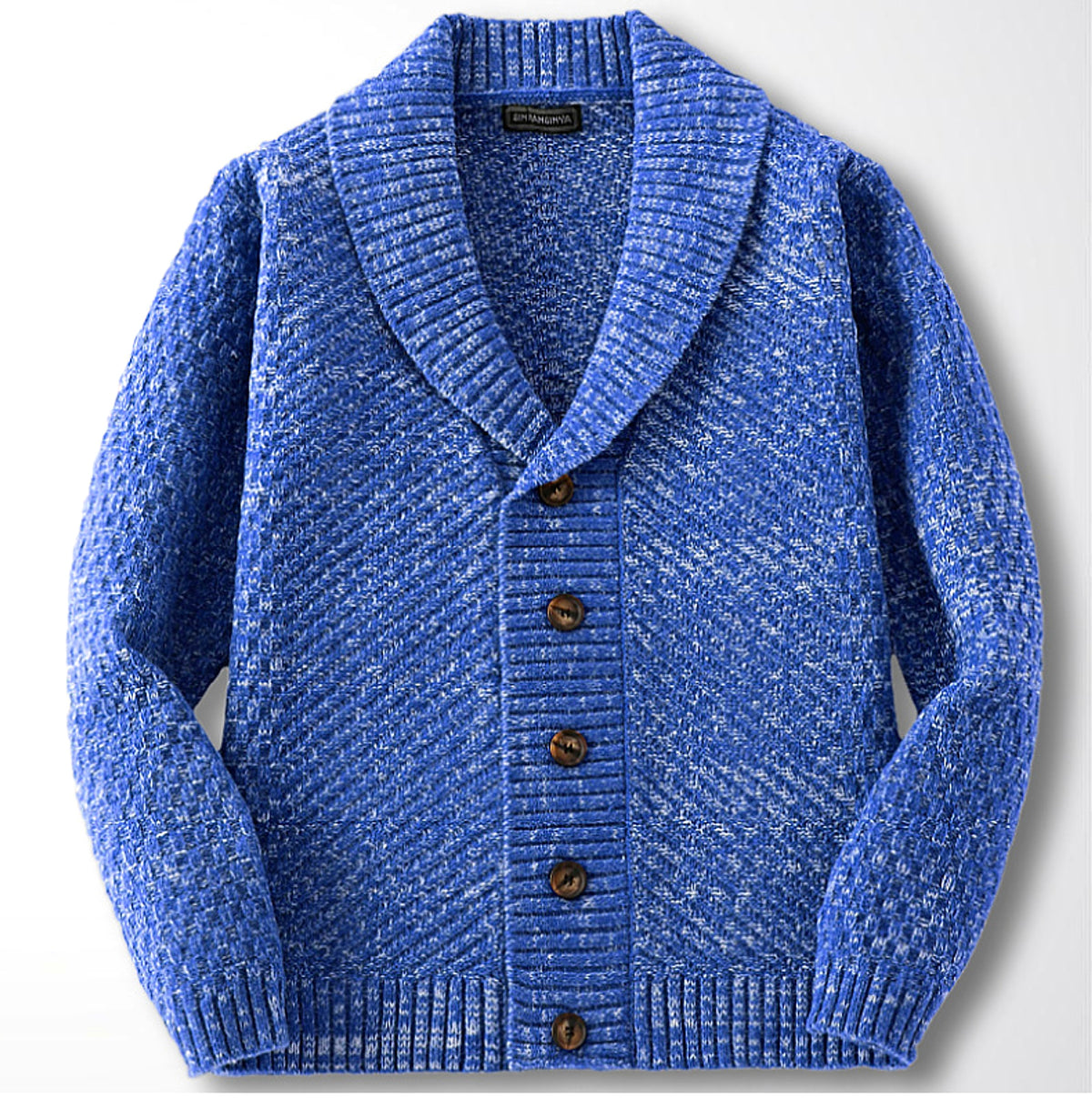 Polyester Men's Long-sleeved Thick Needle Sweater Sweater - enhanced image 8